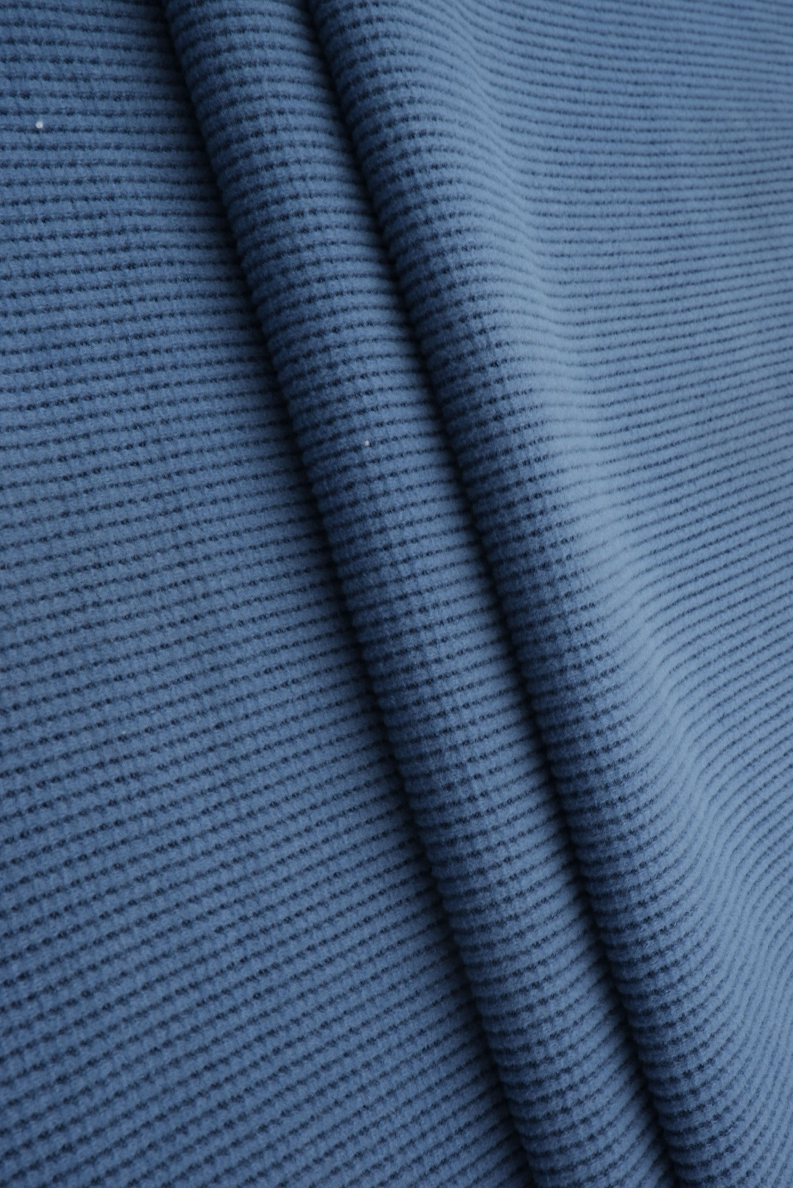 Solid Fleece Waffle Knit Fabric - KNT4612 - Fabric Selection WS