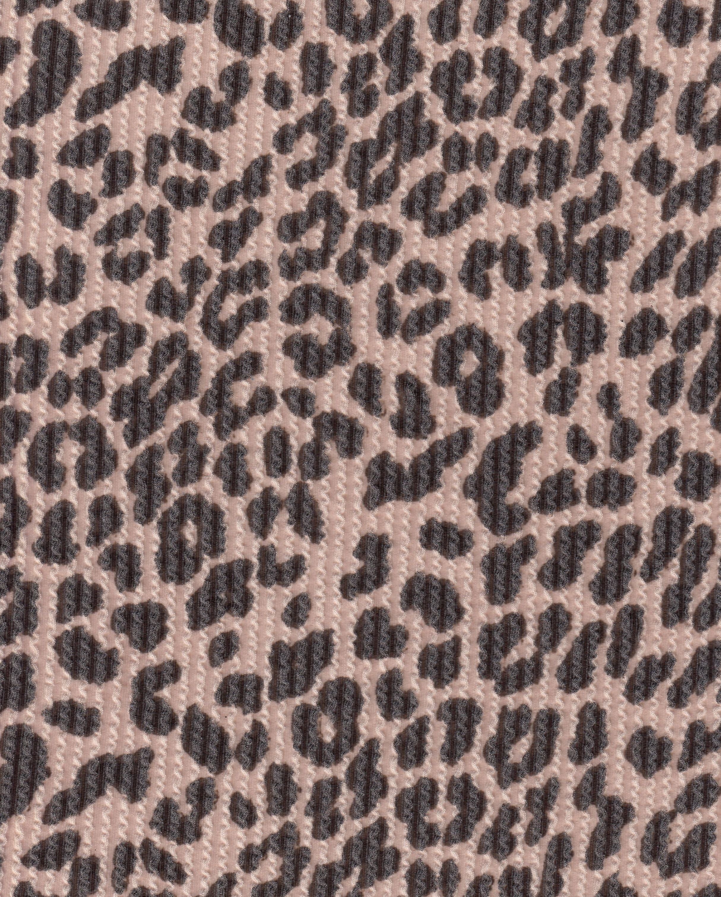 KNT4463-S304102 TAUPE ACTIVEWEAR ANIMAL BODYSUIT DOUBLE KNIT DRESS JACQUARD PANTS POLYESTER RAYON RIB SKIRTS SOLID SPANDEX STRETCH URBAN