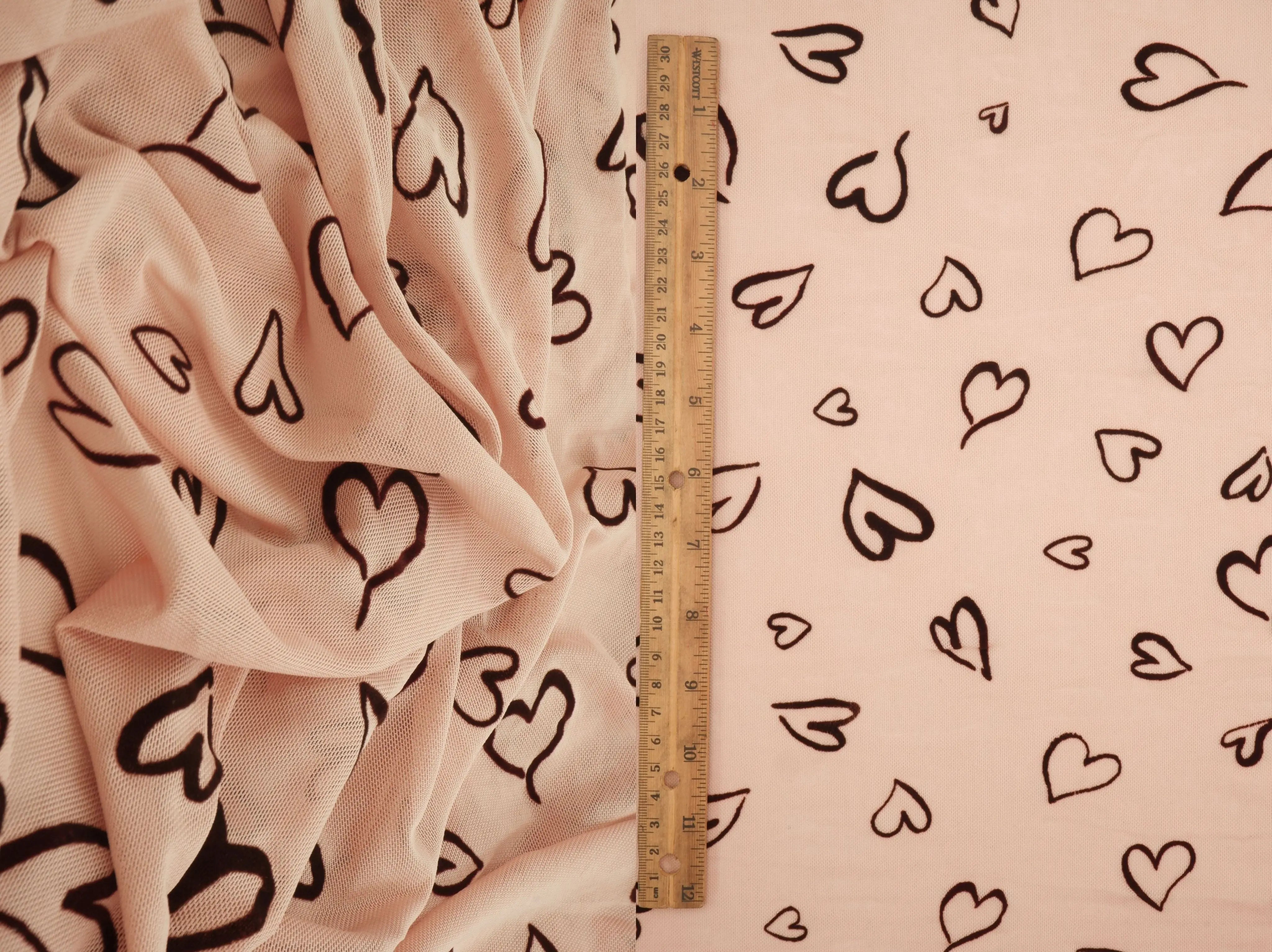 FLOCK-MS11550 TAUPE MESH