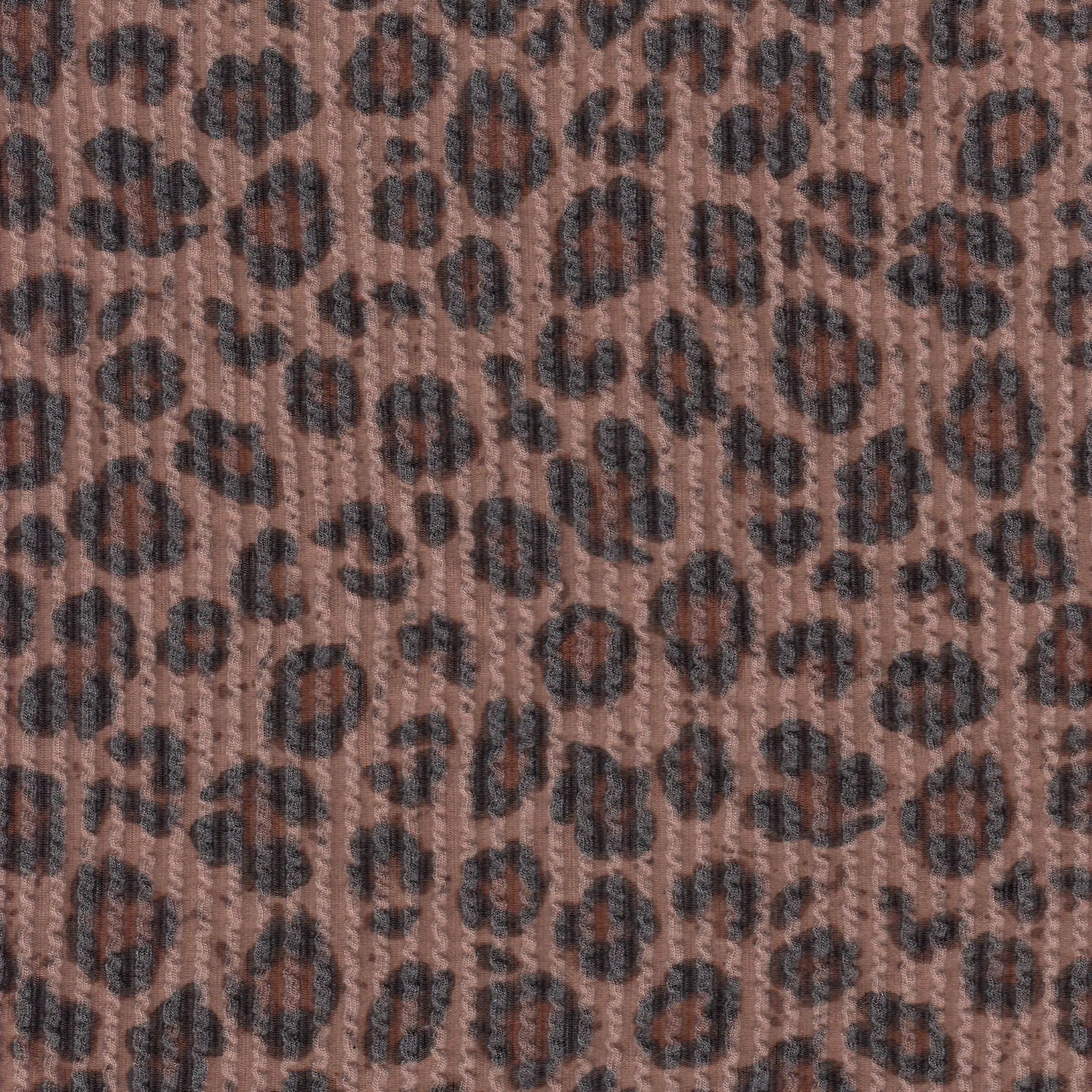 KNT4463-MS11424 MOCHA ANIMAL BODYSUIT BOTTOMS CAMI DOUBLE KNIT DRESS JACQUARD LEOPARD PANTS POLYESTER RAYON RIB SKIRTS SOLID SPANDEX STRETCH SWEATER TOPS URBAN