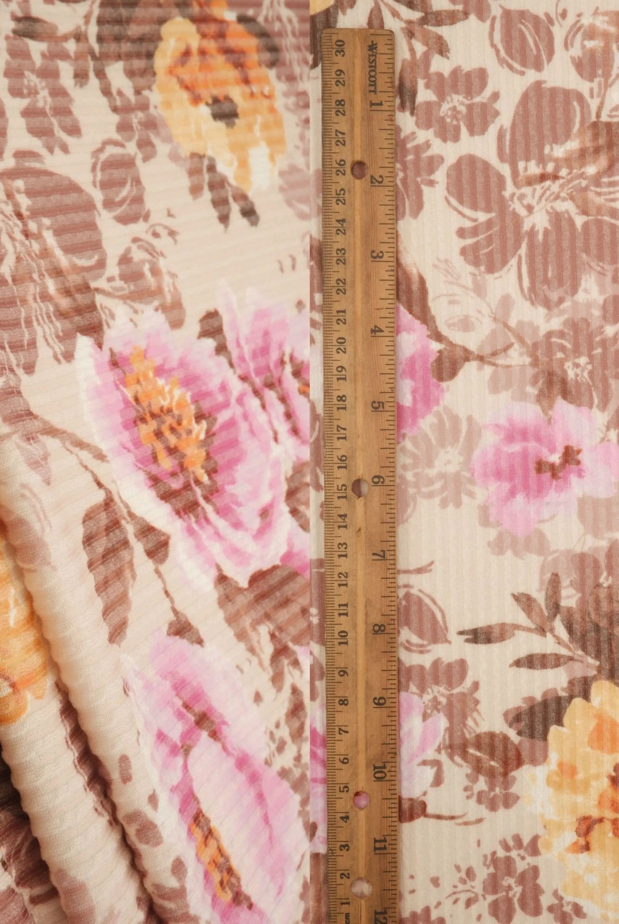 KNT4463-MS11567 TAUPE/PINK KNIT