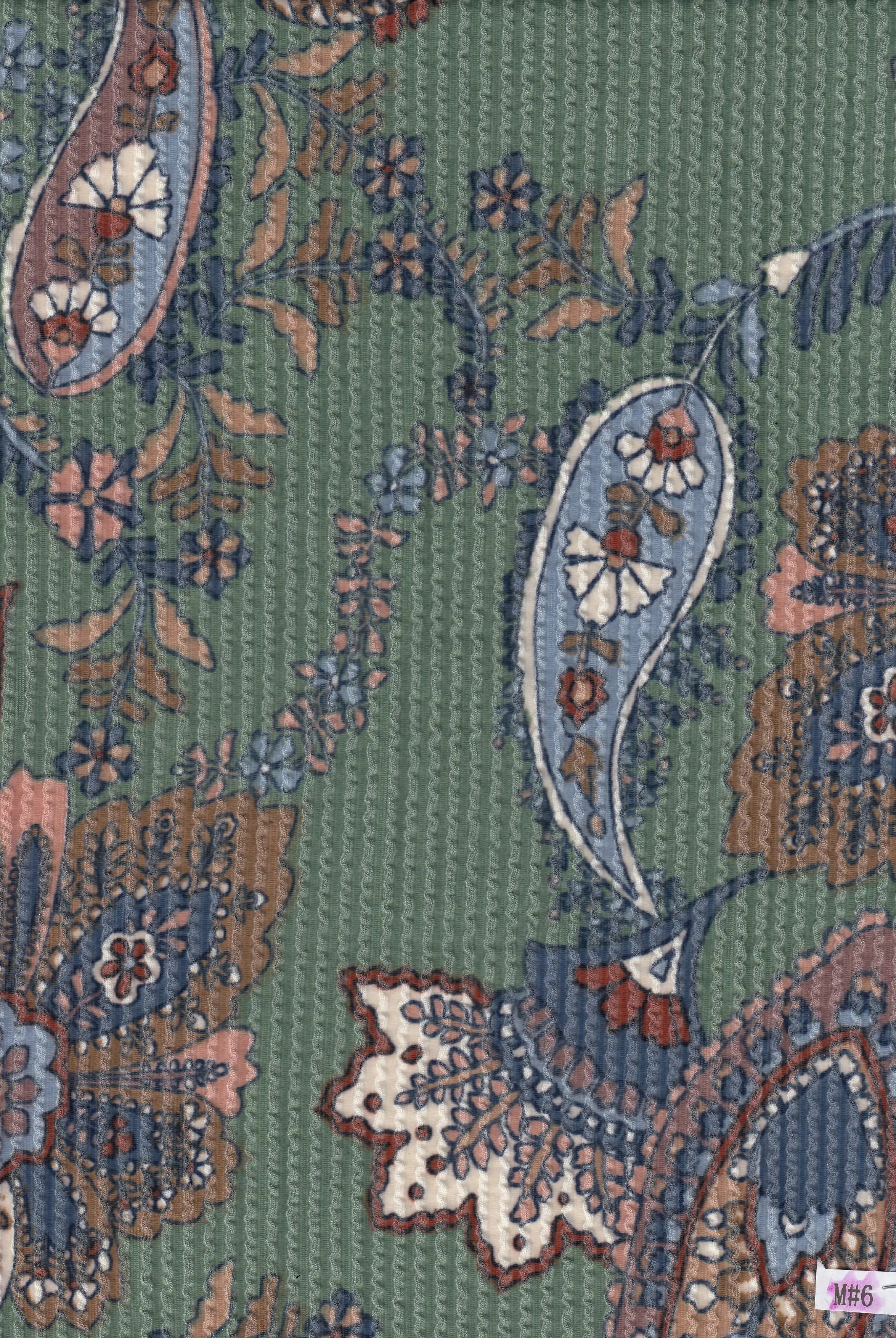 KNT4463-Q10504B OLIVE VINTAGE KNIT