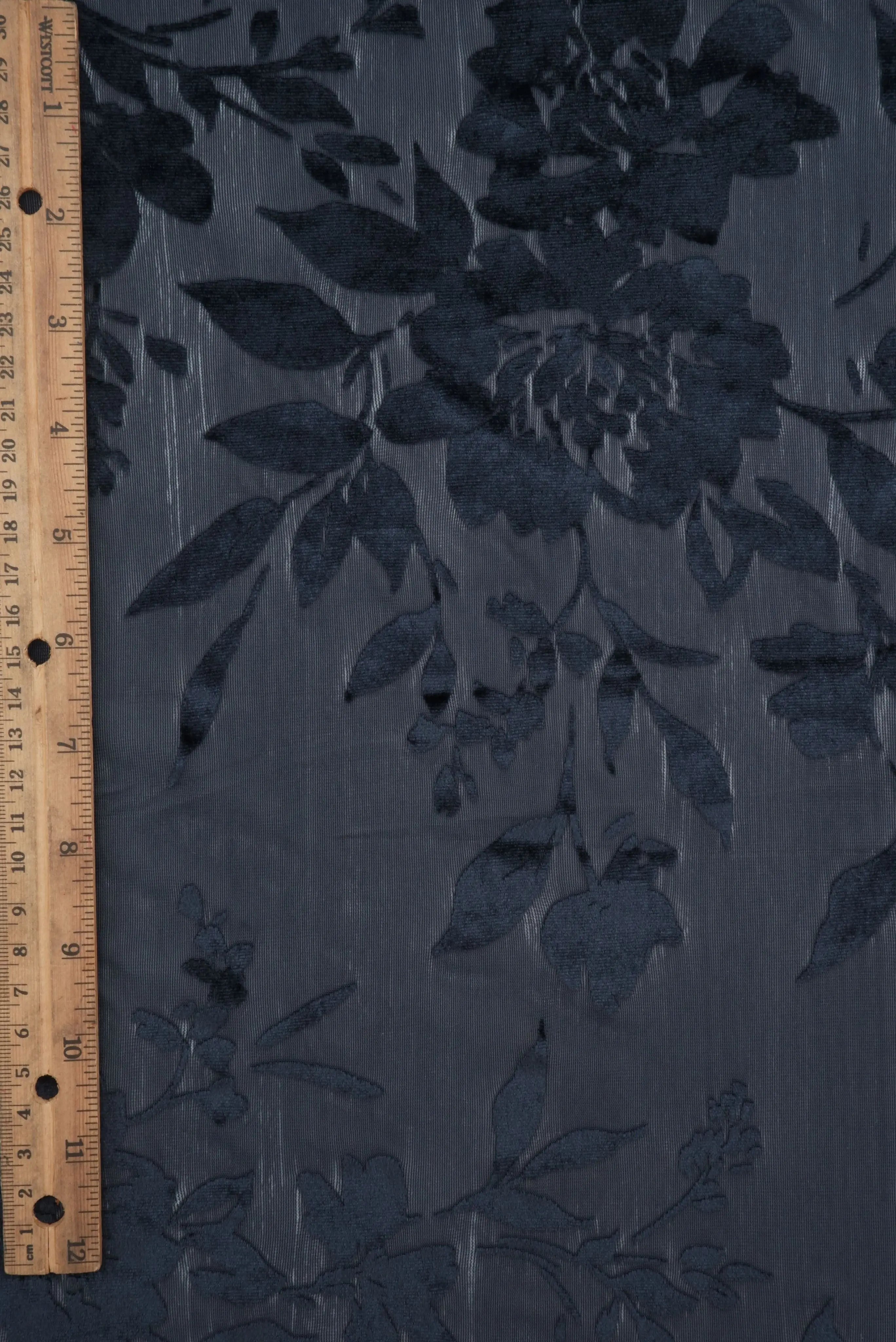 KNT3869-MS11375 NAVY BLOUSE BODYSUIT BOTTOMS BURNOUT CAMI DRESS FLORAL KNIT NYLON PANTS POLYESTER PRINT-B SPANDEX STRETCH TOPS TUNICS