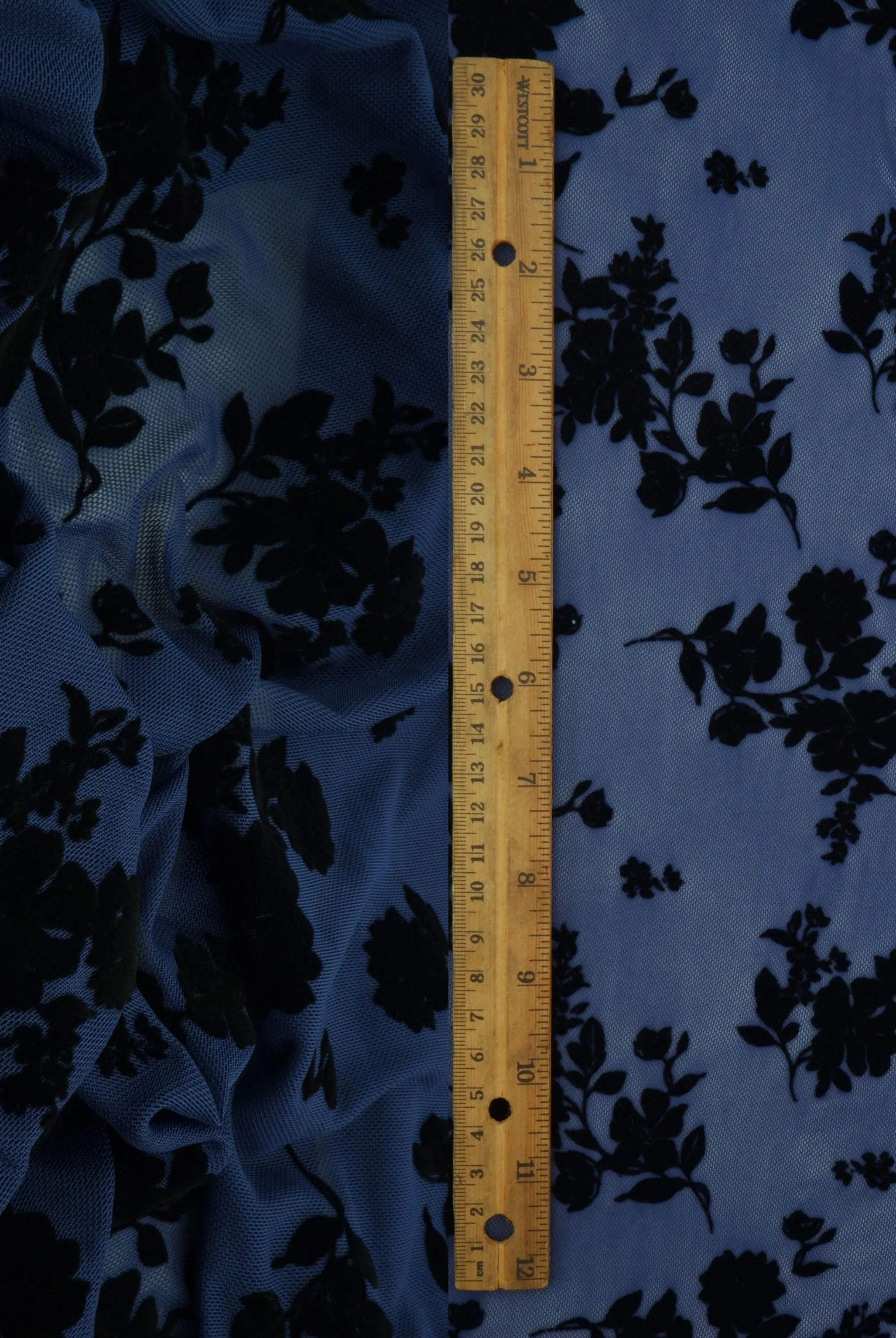 FLOCK-MS11575 NAVY/BLACK MESH