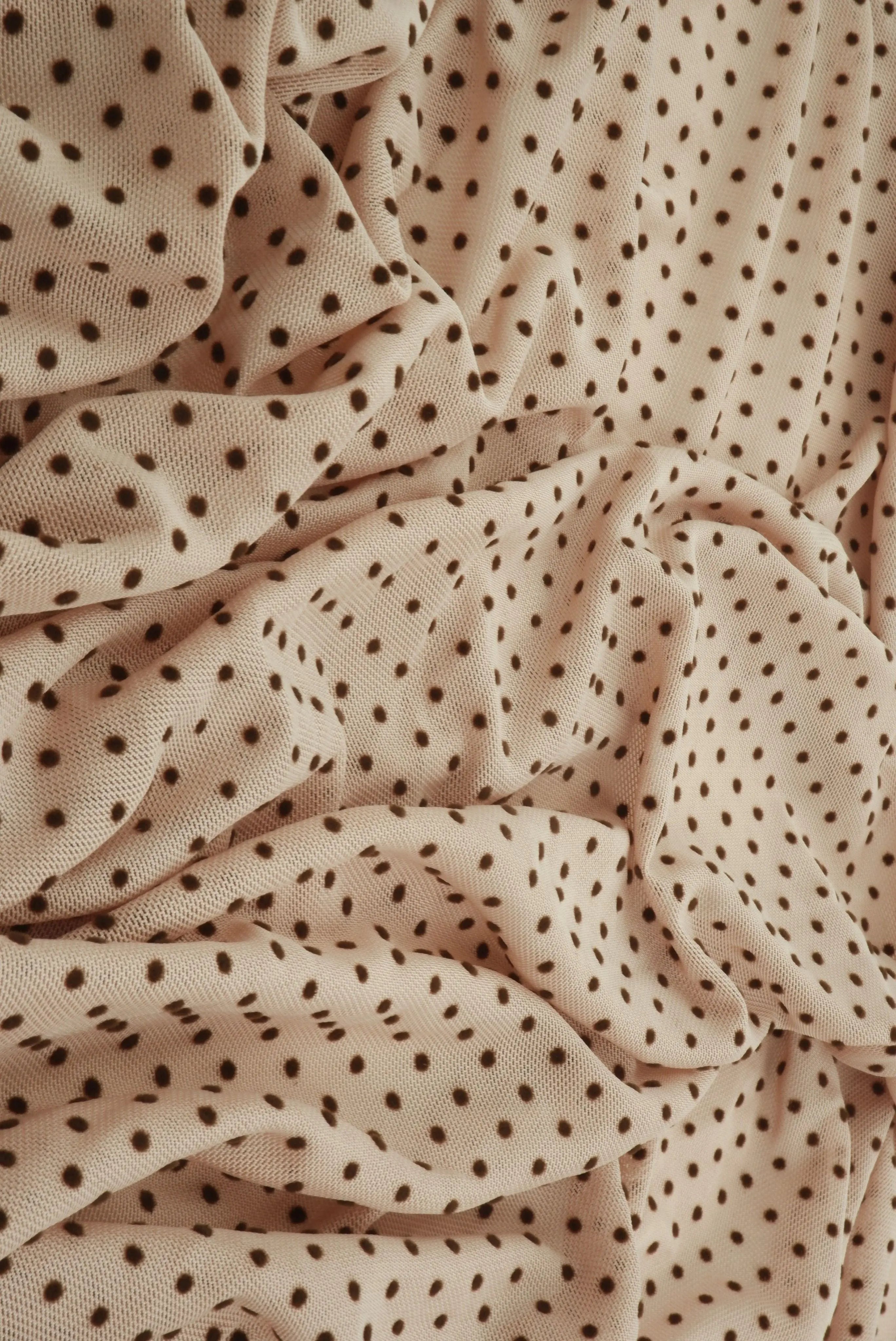 FLOCK-DU1614 TAUPE MESH