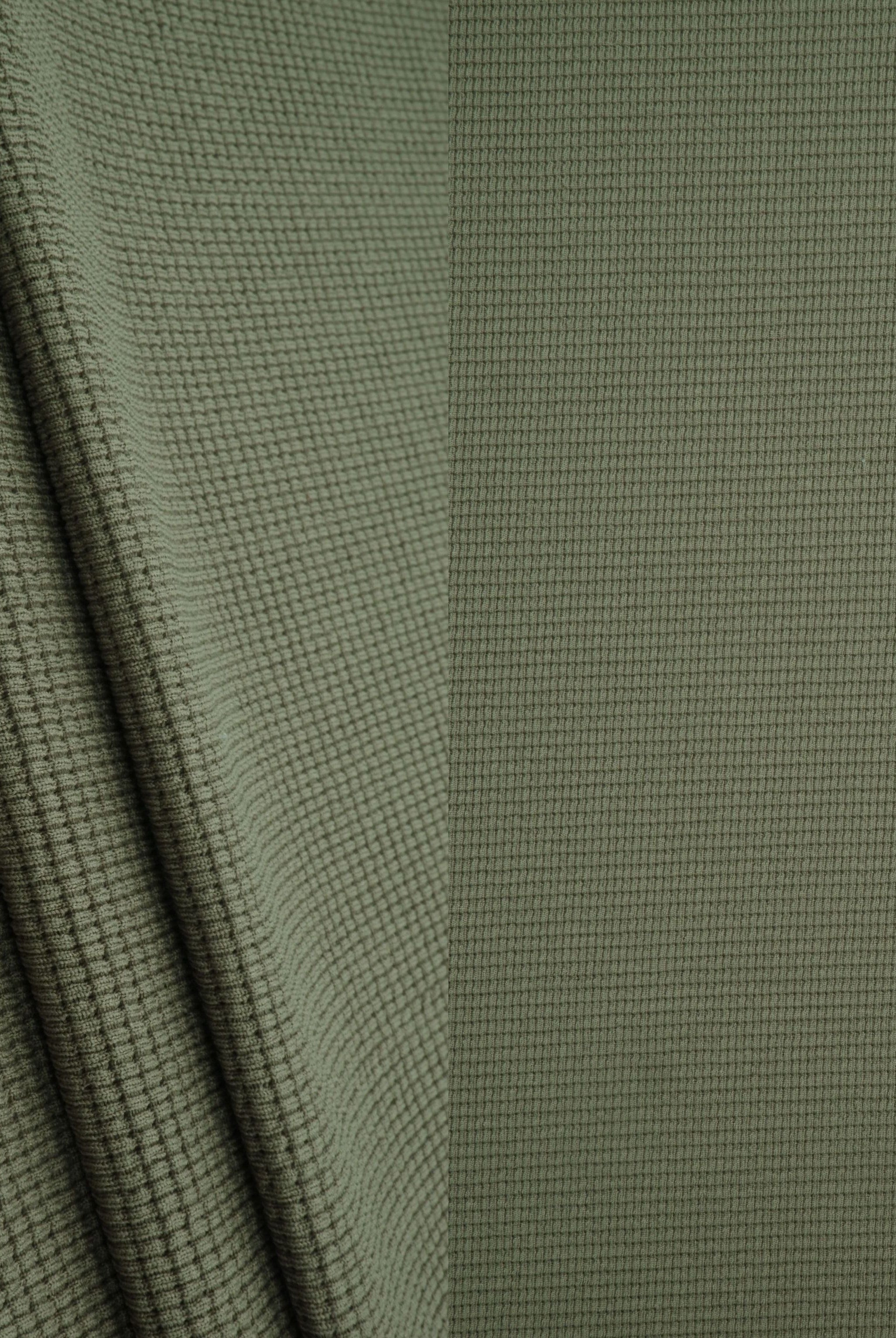 KNT4667 OLIVE VINTAGE KNIT