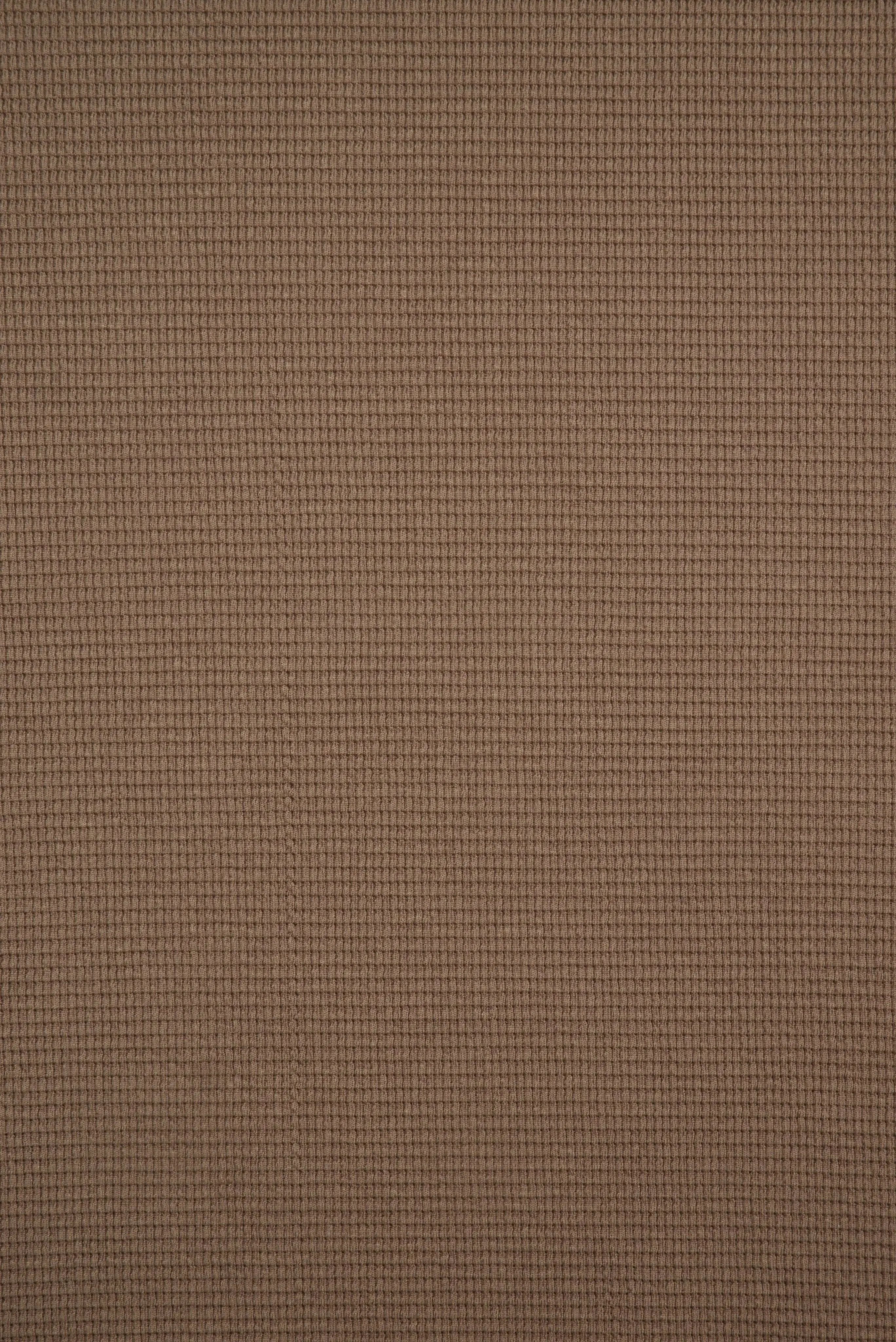 KNT4667 BROWN COCO KNIT