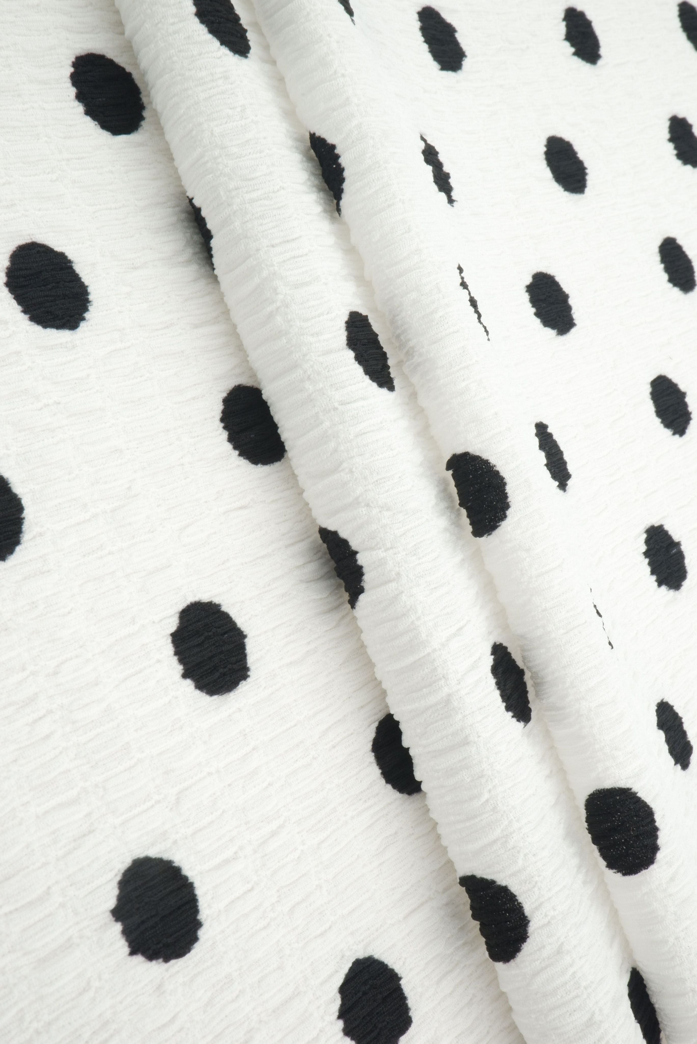 CRP4628-SE90548 IVORY/BLACK KNIT