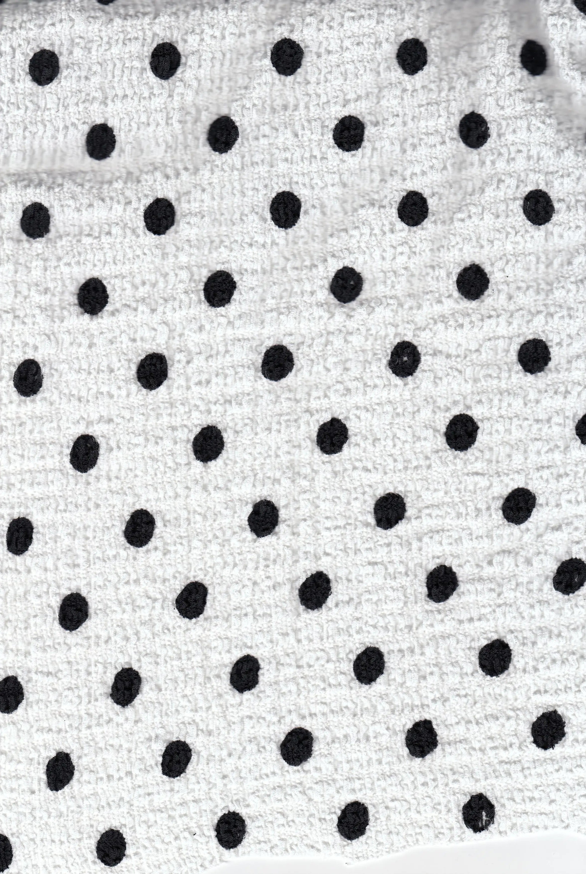 CRP4628-SE90548 IVORY/BLACK KNIT