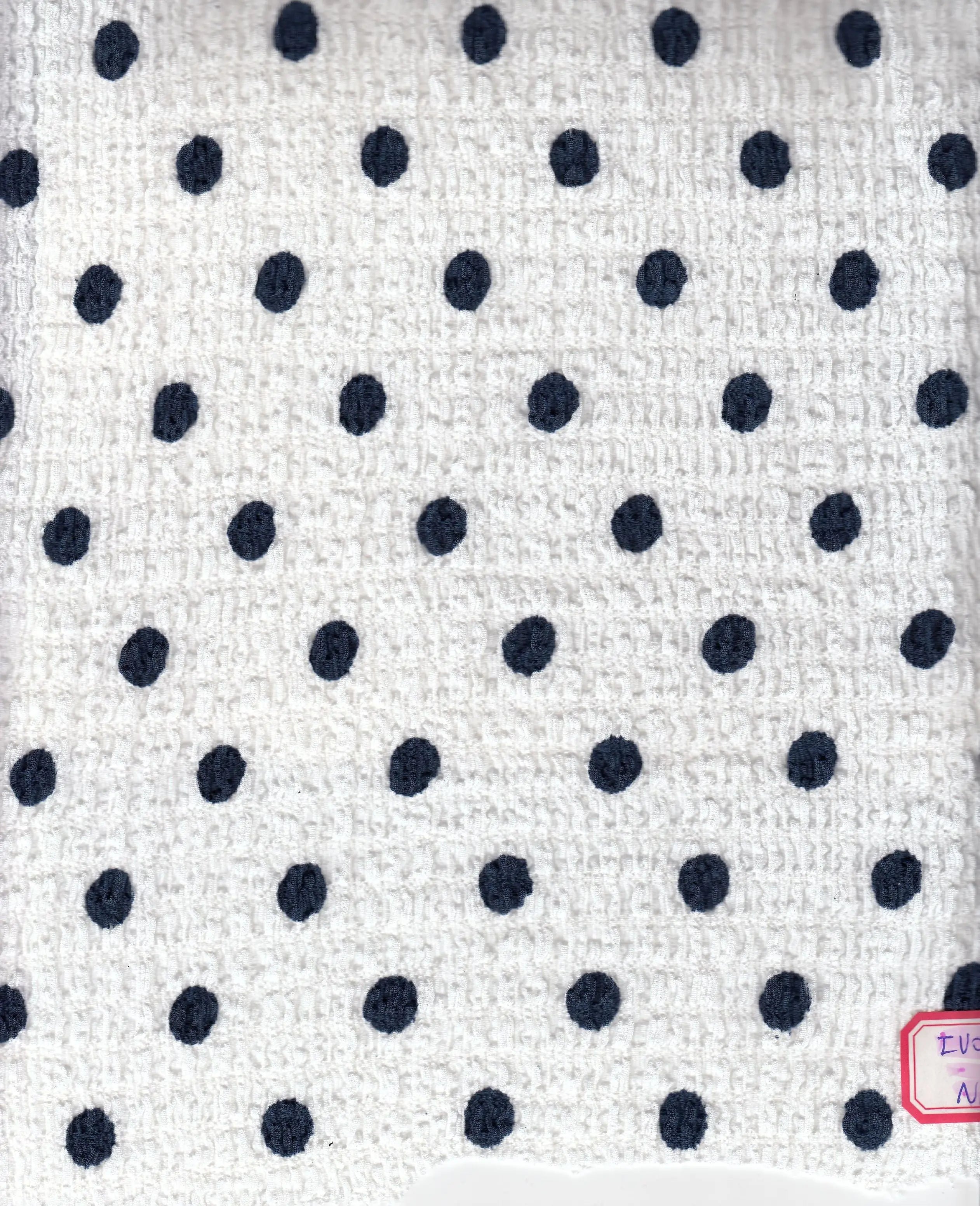 CRP4628-SE90548 IVORY/NAVY KNIT