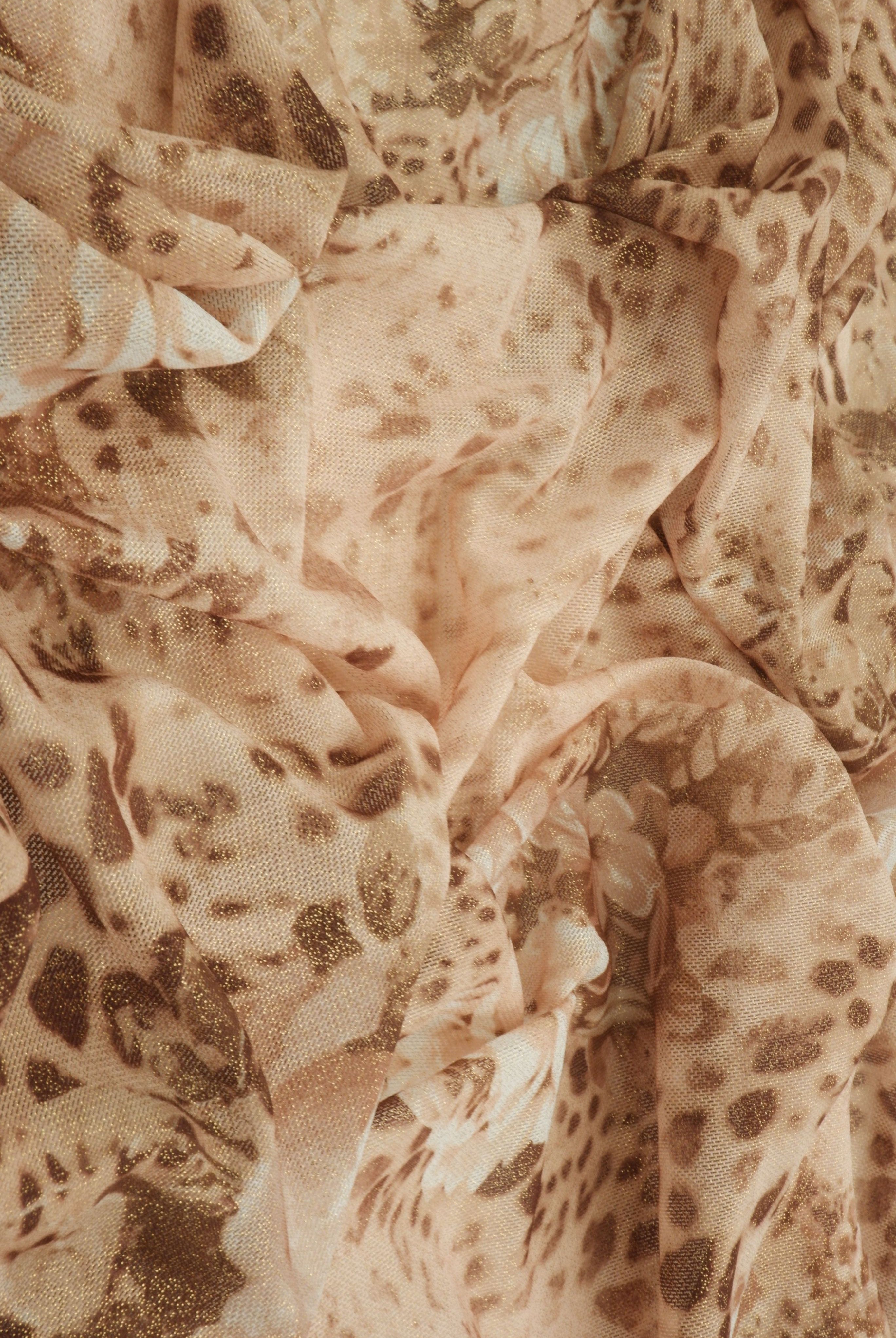 FMESH-MS11602 TAUPE/BROWN MESH