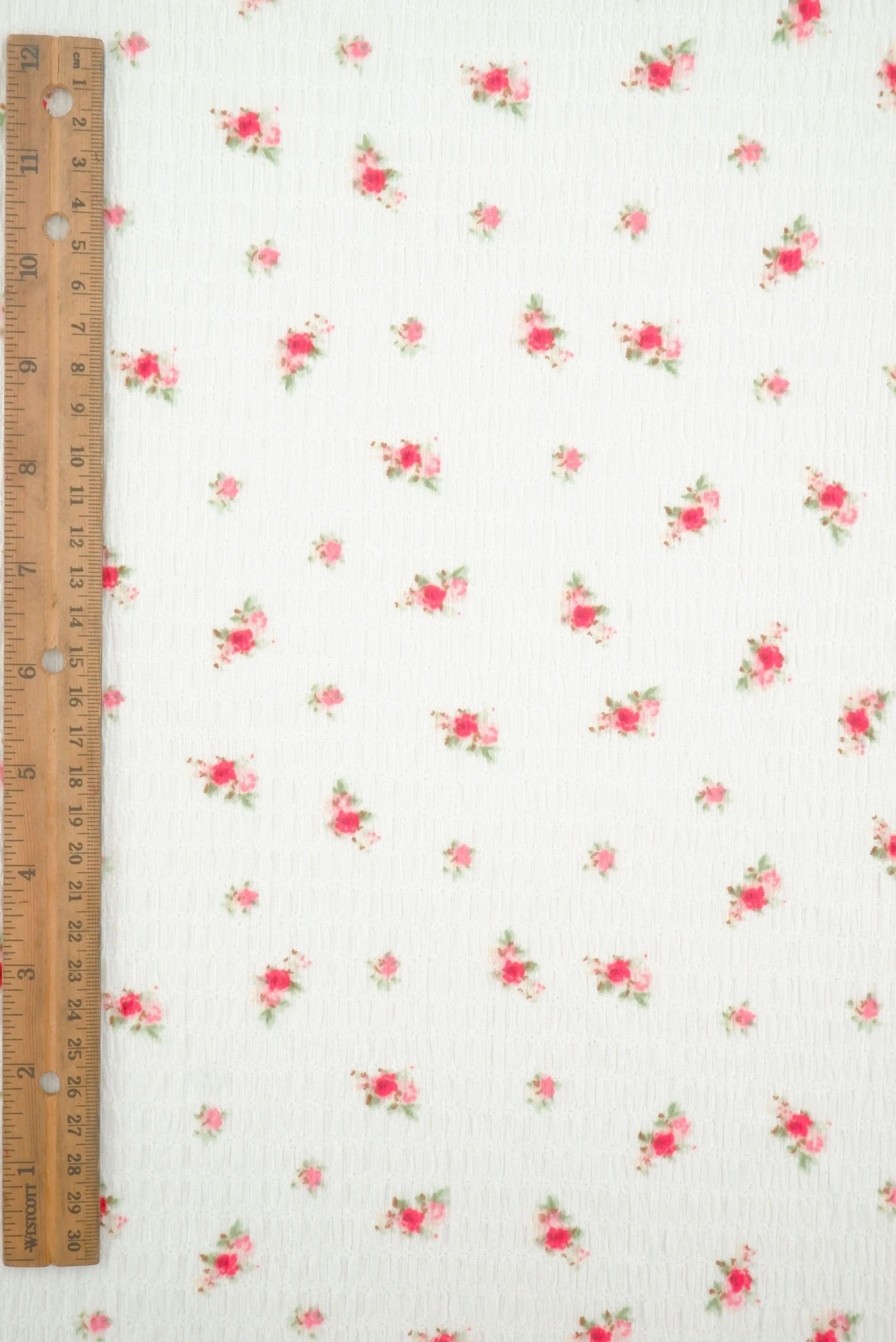 CRP4628-MS11571 IVORY/RED WOVEN