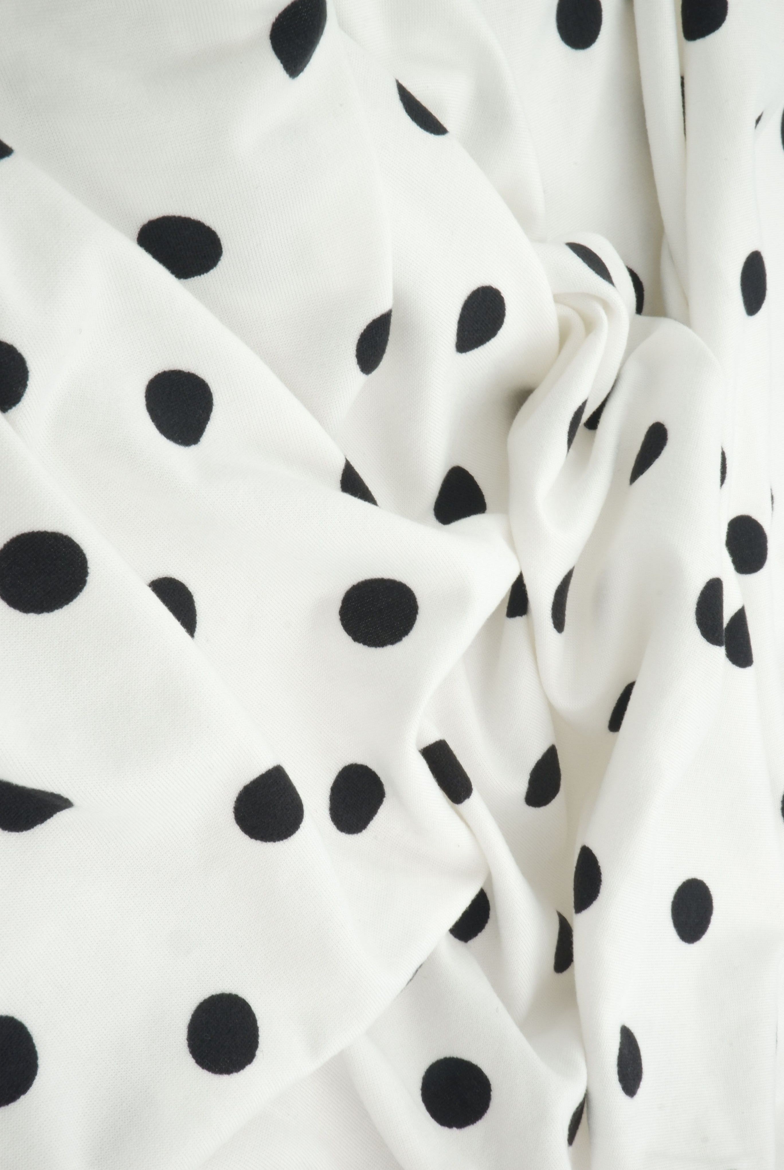 KNT4520-SE90548 IVORY BIKER SHORTS BLOUSE BODYSUIT CAMI DOT DRESS DTY BRUSHED KNIT LOUNGEWEAR PANTS POLYESTER PRINT SKIRTS SPANDEX STRETCH T-SHIRT TOPS TUNICS