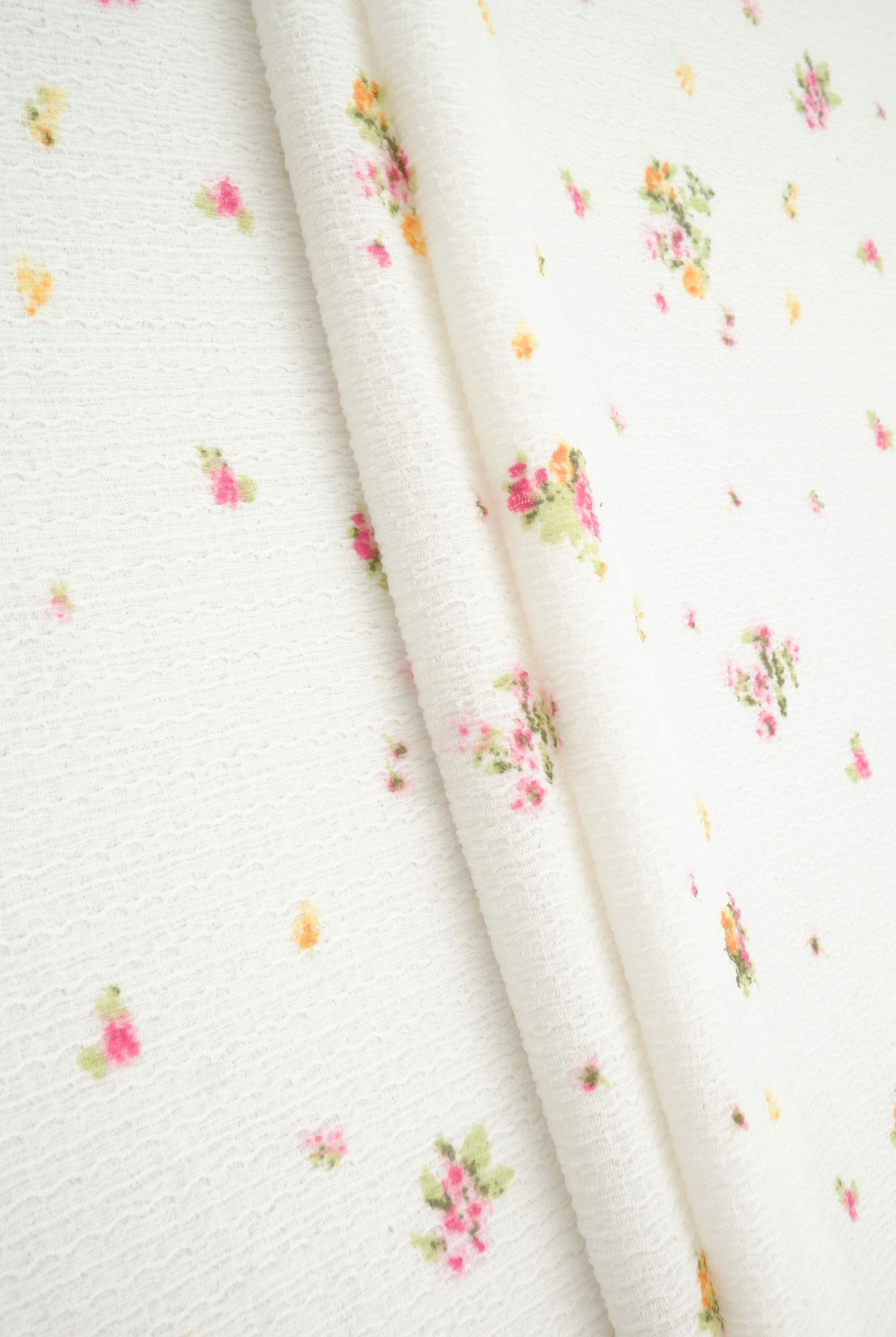 CRP4670-MS11578 IVORY/FUCSHIA KNIT