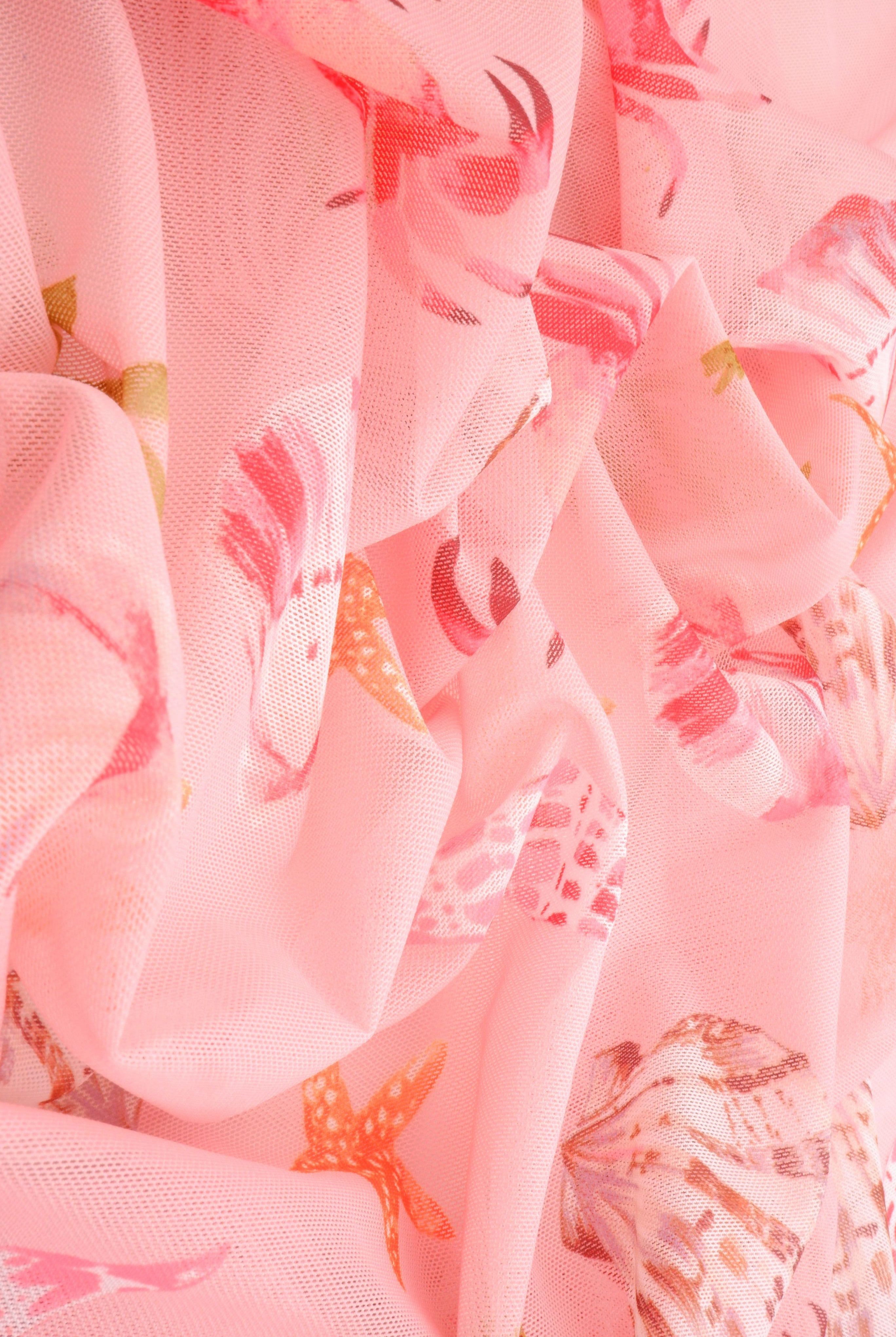 MESH-MS11609D PEACH PINK MESH