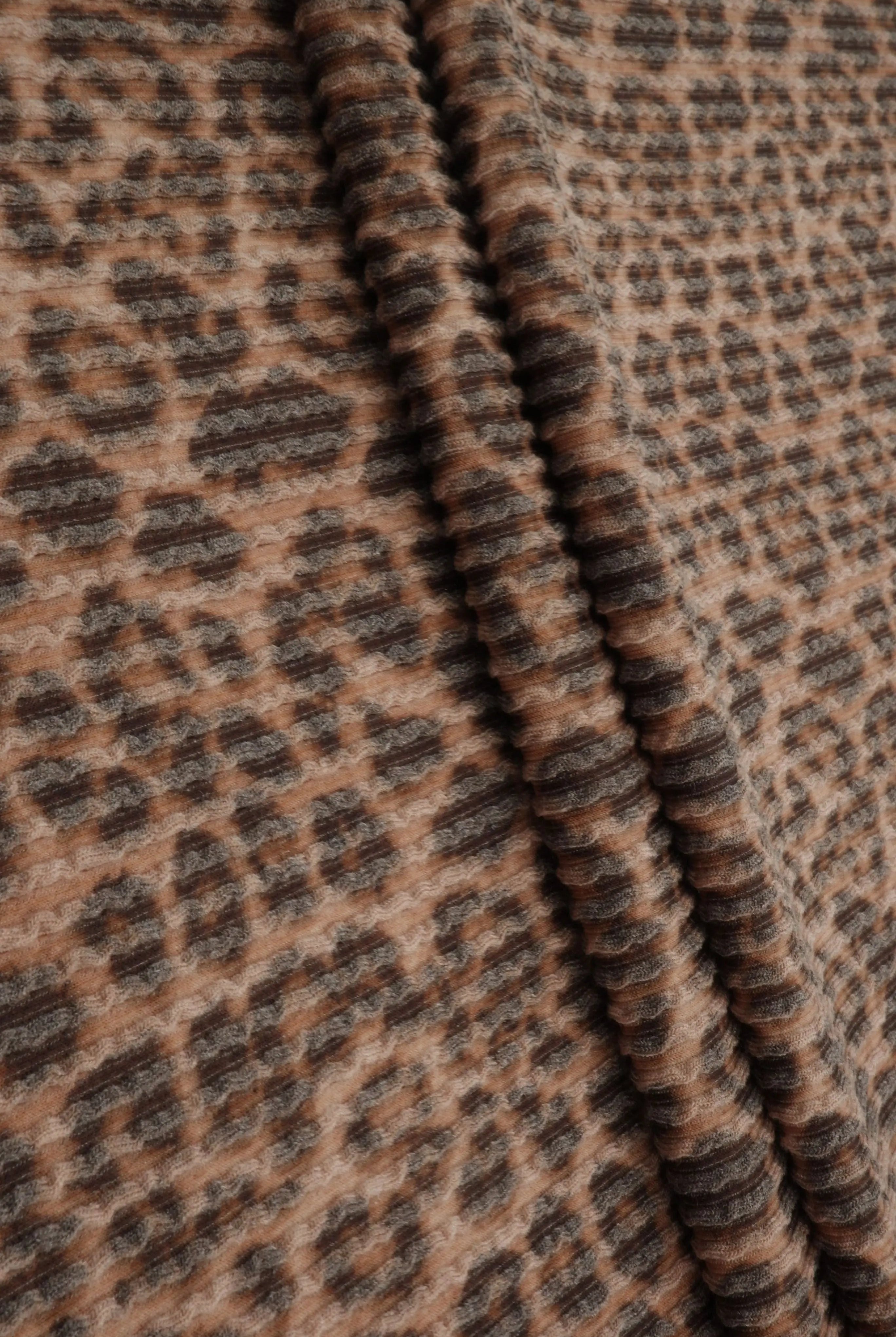 KNT4463-SE20351 BROWN ASH KNIT