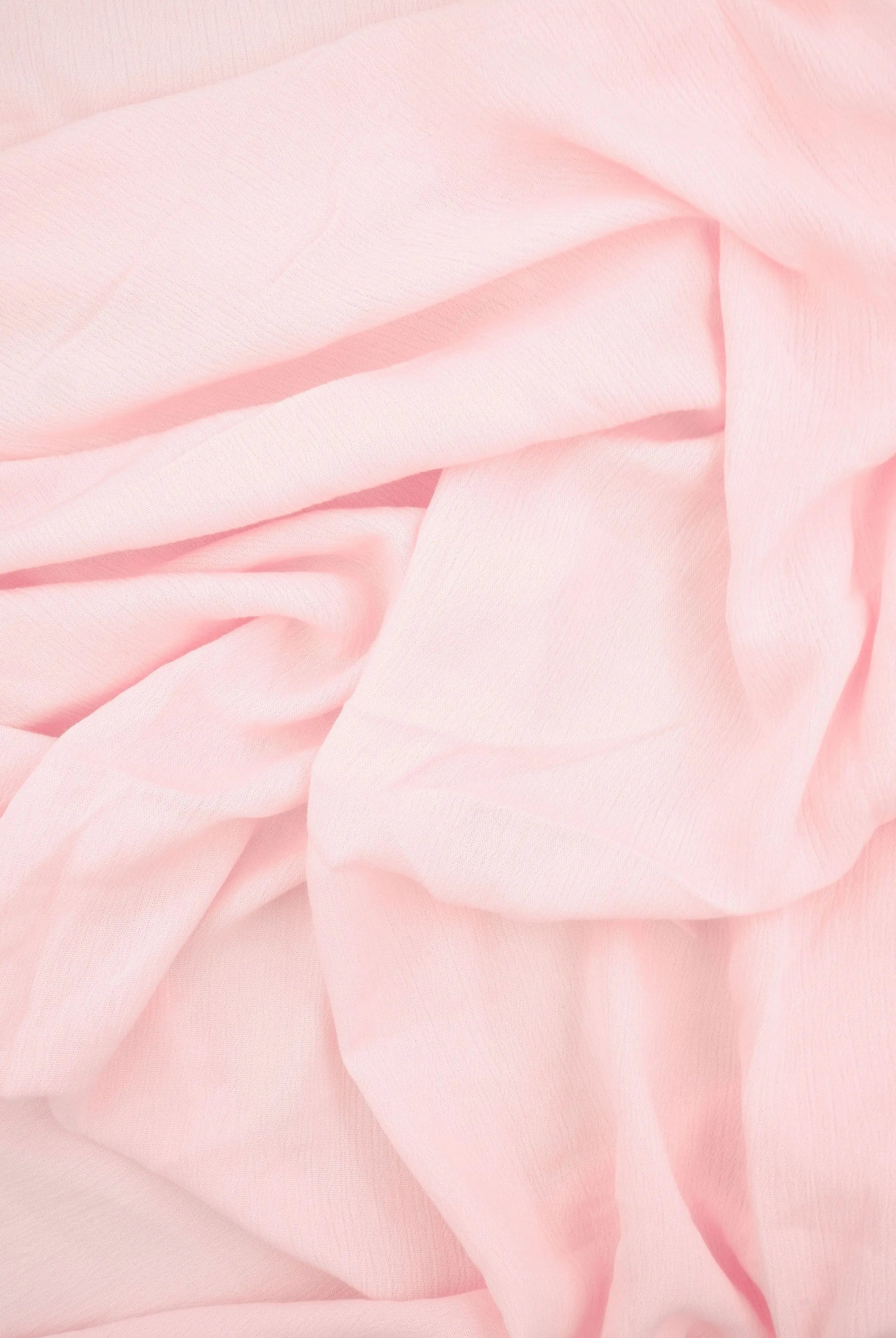 CRP3143 PINK LT. BLOUSE BOTTOMS CAMI CREPON DRESS NO-PRINT OUTERWEAR RAYON SKIRTS SOLID T-SHIRT TOPS TUNICS WOVEN