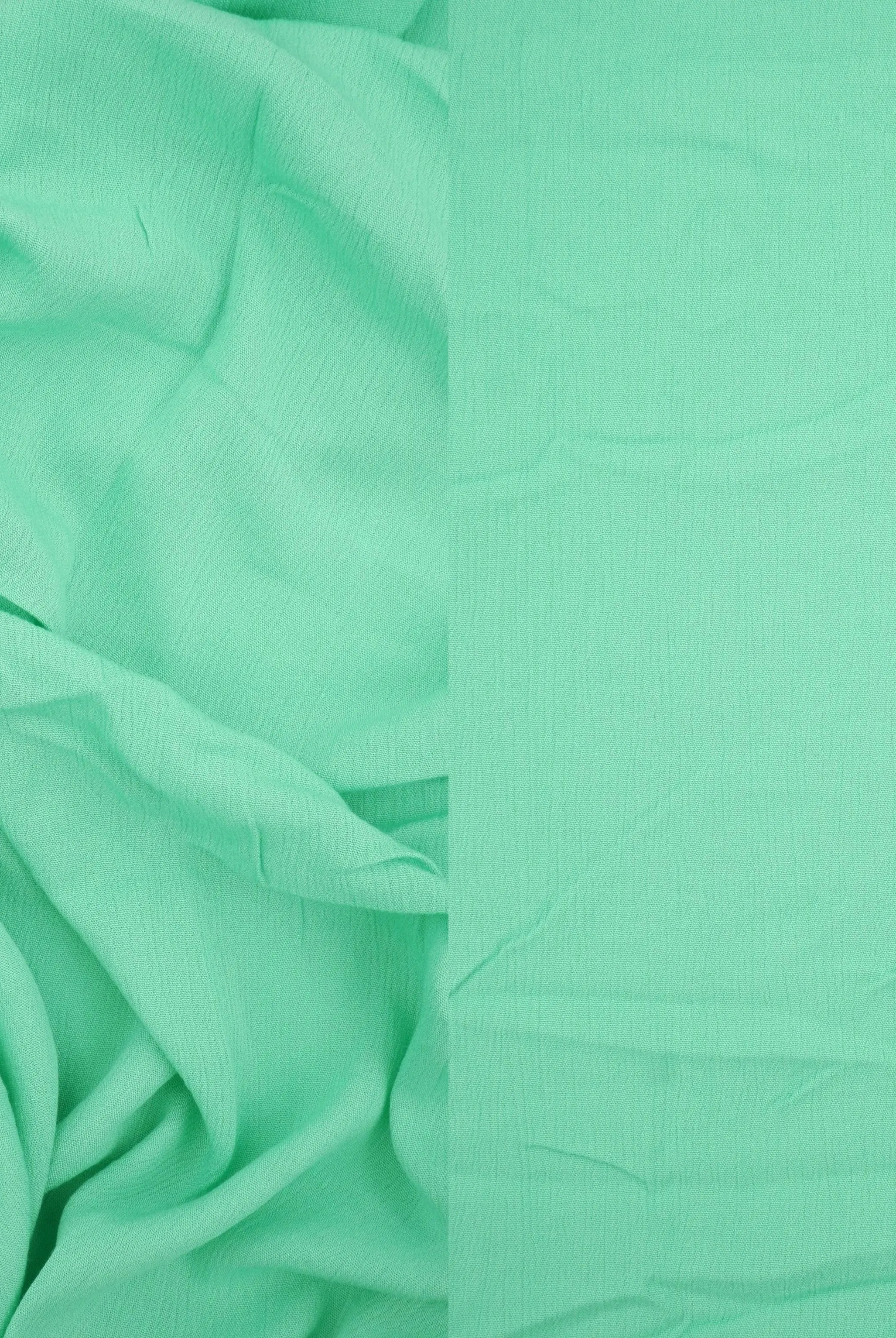 CRP3143 SPEARMINT BLOUSE BOTTOMS CAMI CREPON DRESS NO-PRINT OUTERWEAR RAYON SKIRTS SOLID T-SHIRT TOPS TUNICS WOVEN