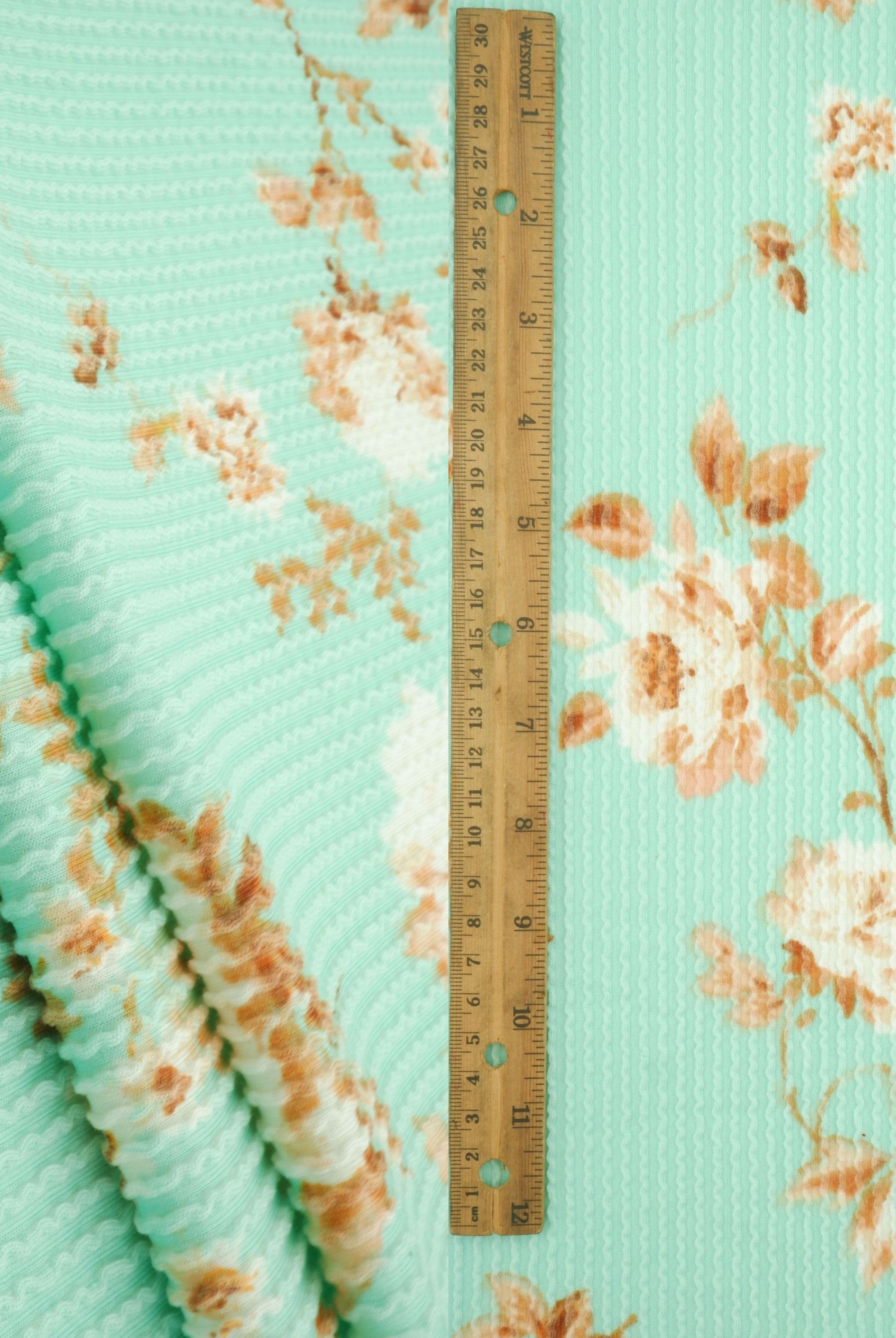 KNT4463-MS11153 MINT ACTIVEWEAR BOTTOMS DOUBLE KNIT DRESS FLOWER JACQUARD PANTS POLYESTER RAYON RIB SKIRTS SOLID SPANDEX STRETCH URBAN