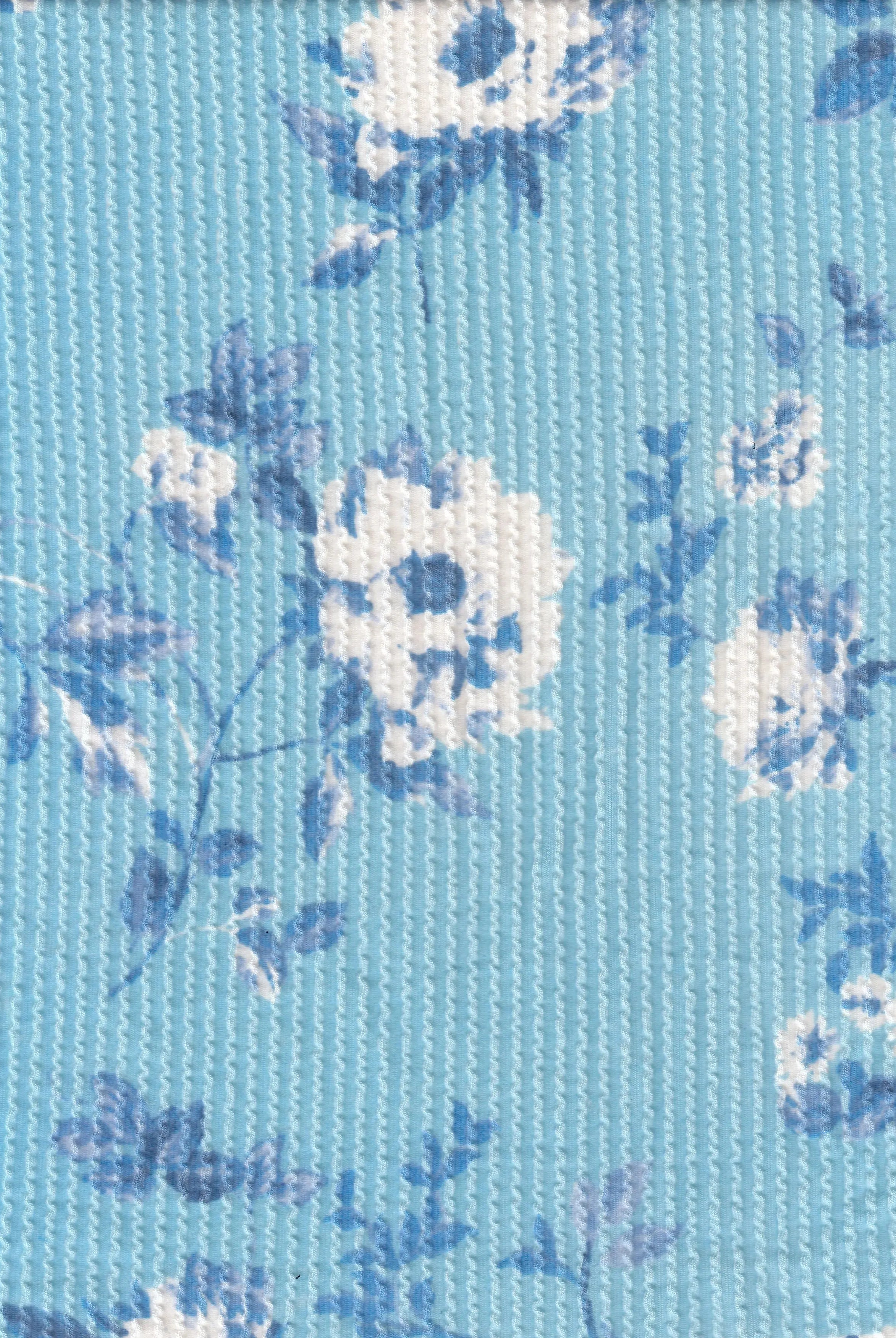 KNT4463-MS11153 SKY BLUE ACTIVEWEAR BOTTOMS DOUBLE KNIT DRESS FLOWER JACQUARD PANTS POLYESTER RAYON RIB SKIRTS SOLID SPANDEX STRETCH URBAN