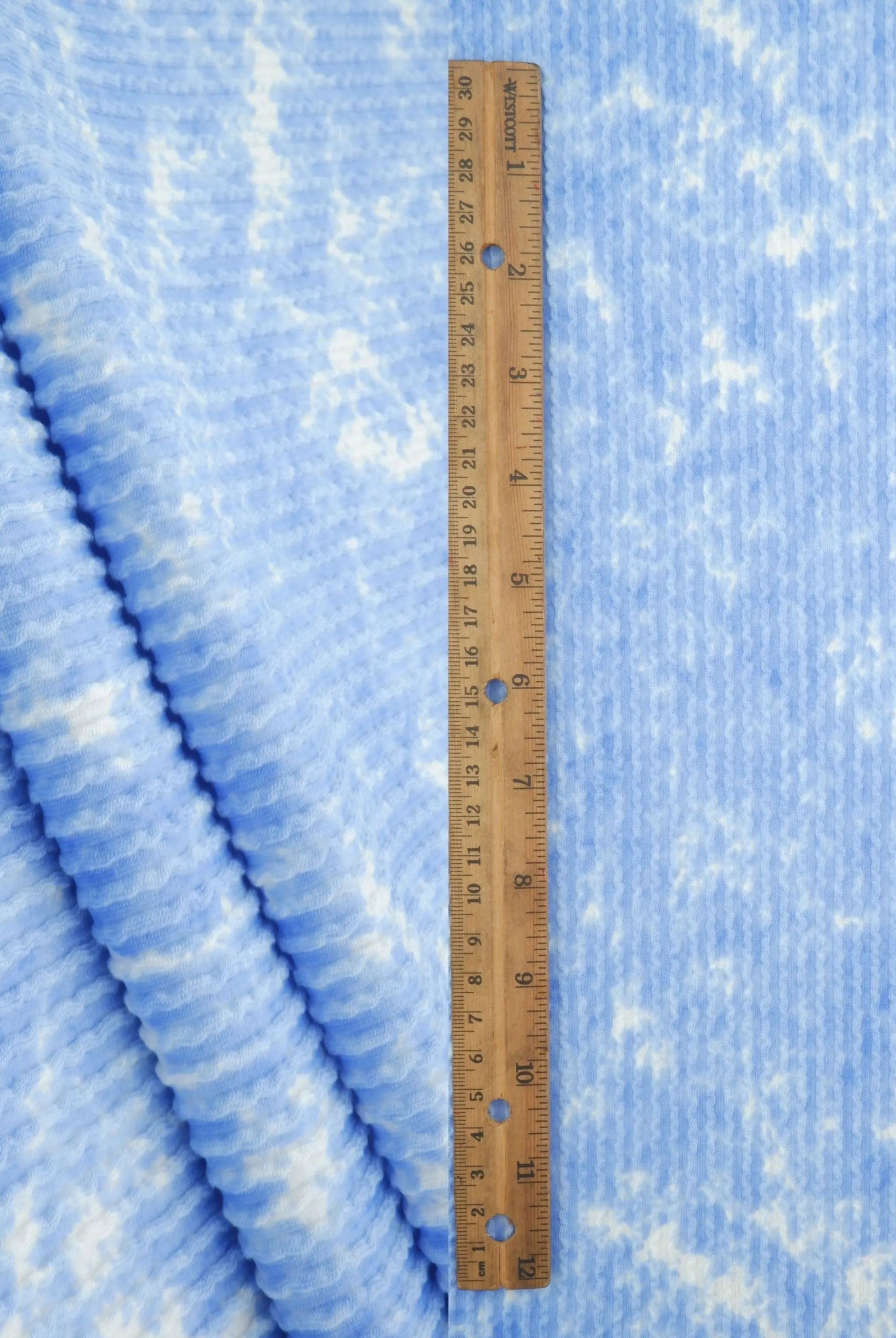 KNT4463-MS11559 BLUE KNIT