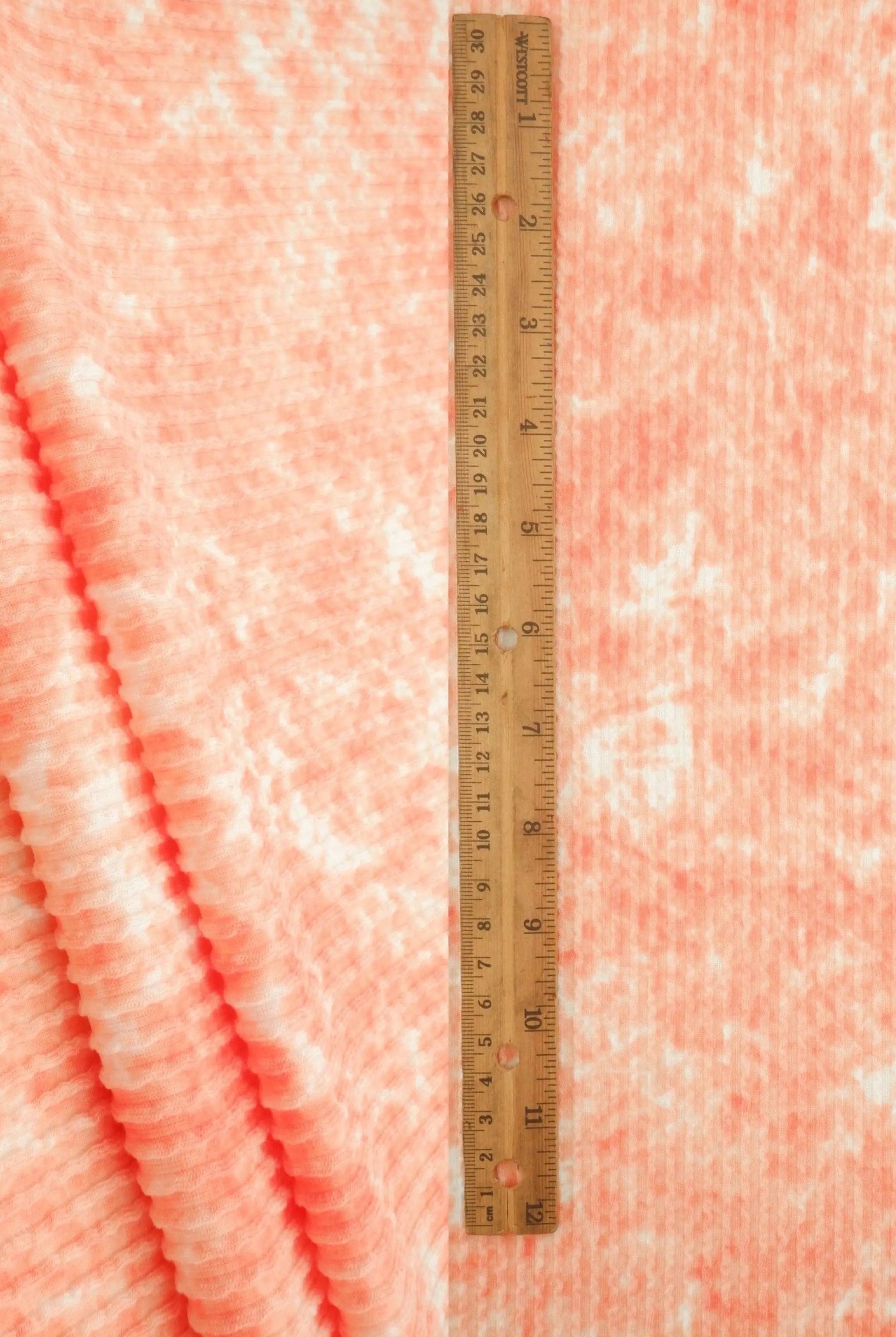 KNT4463-MS11559 ORANGE LT. KNIT