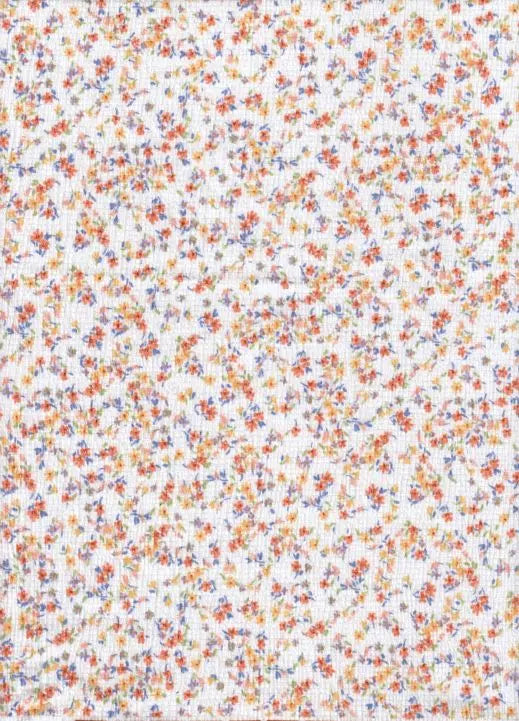 CRP4613-MS10078 IVORY/ORANGE WOVEN