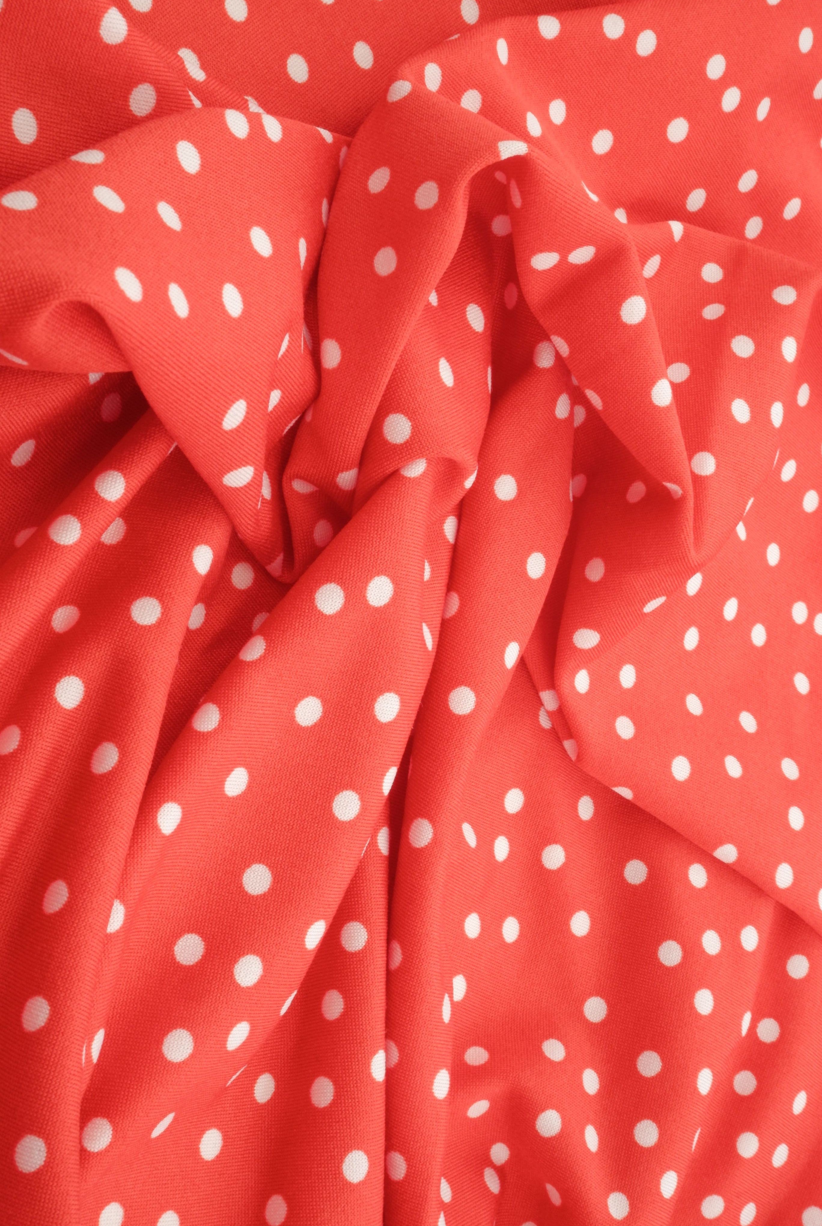 KNT4498-DU1952 TOMATO RED KNIT