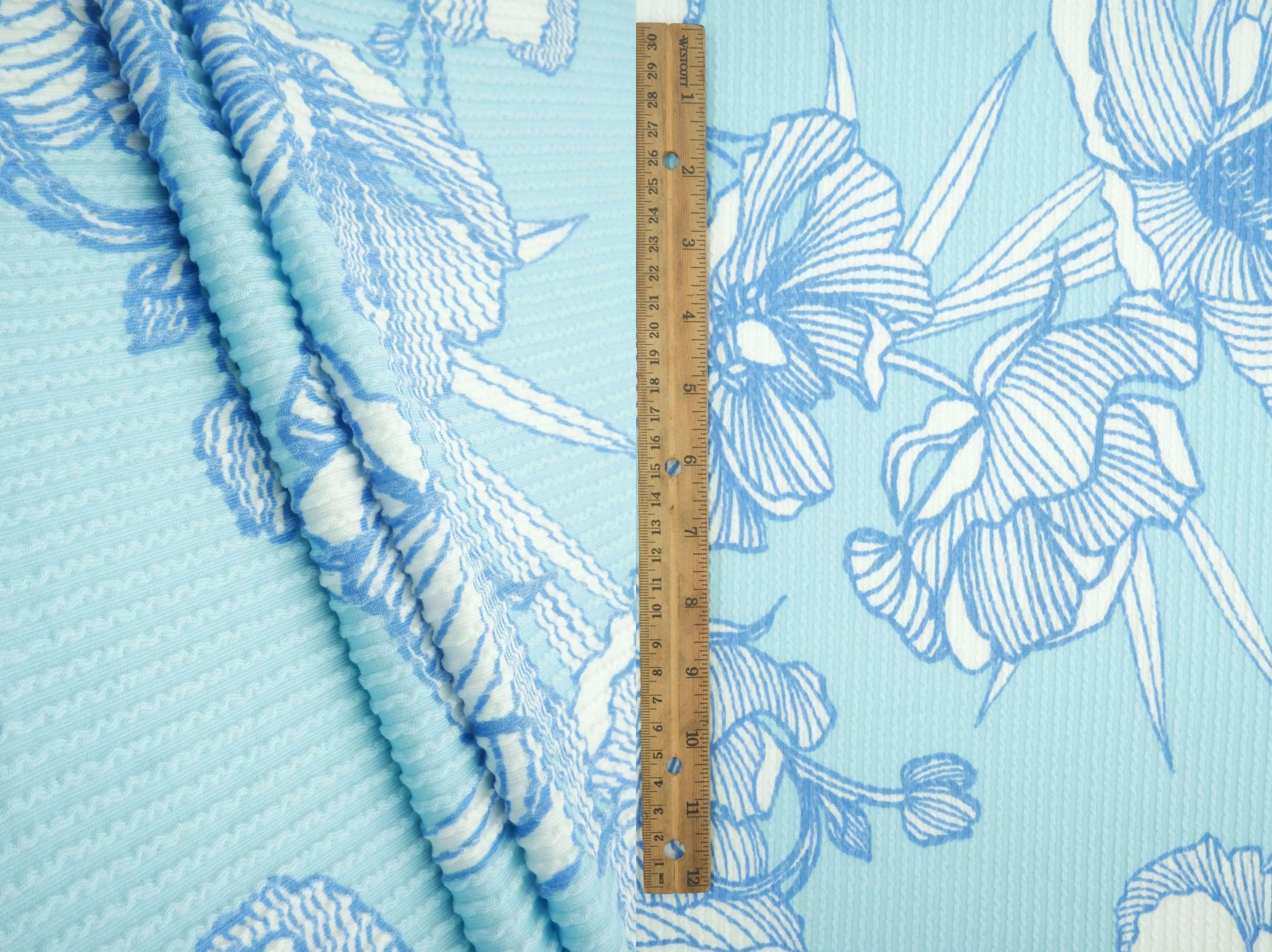 KNT4463-MS11628 BLUE LT. KNIT
