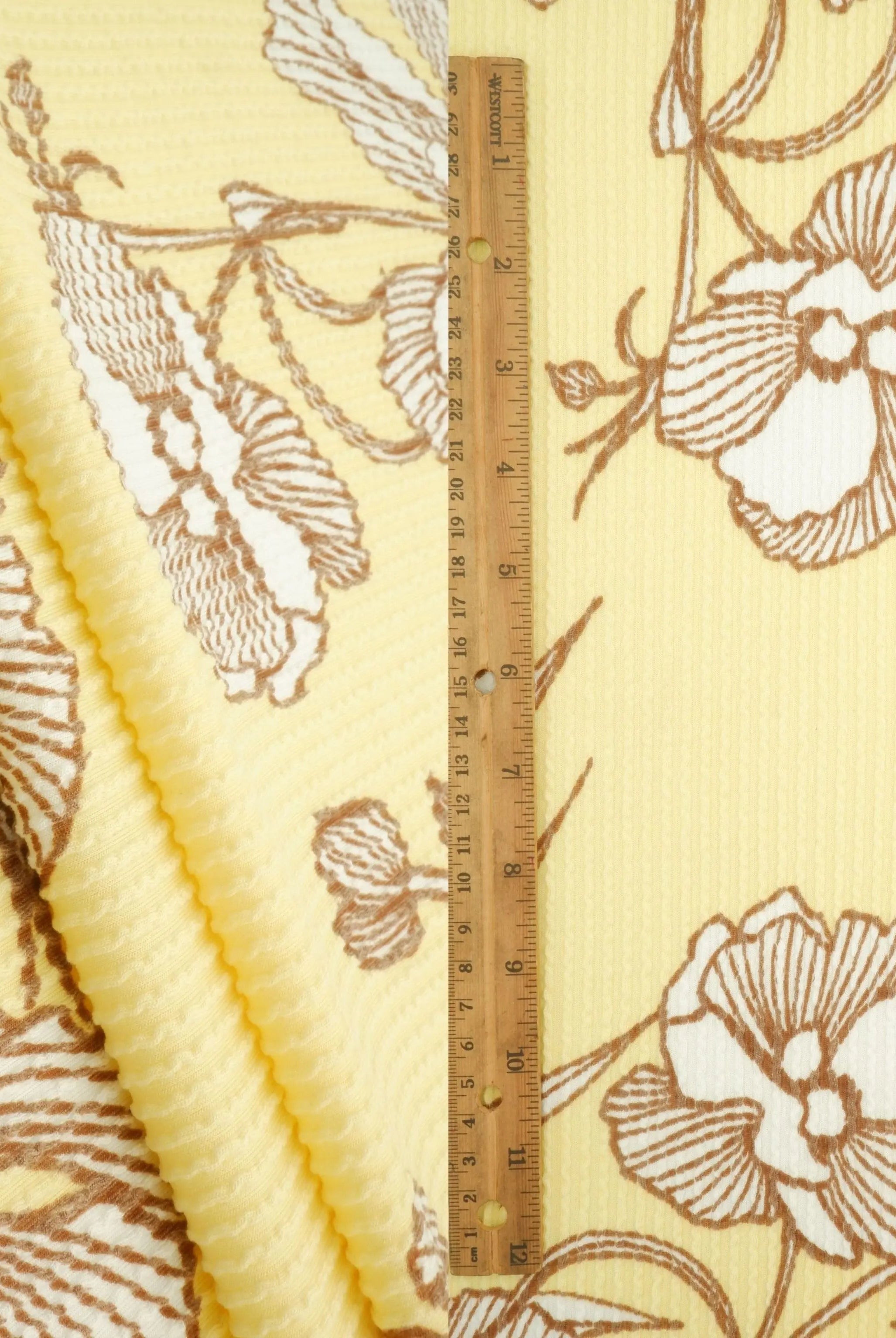 KNT4463-MS11628 YELLOW BUTTER KNIT