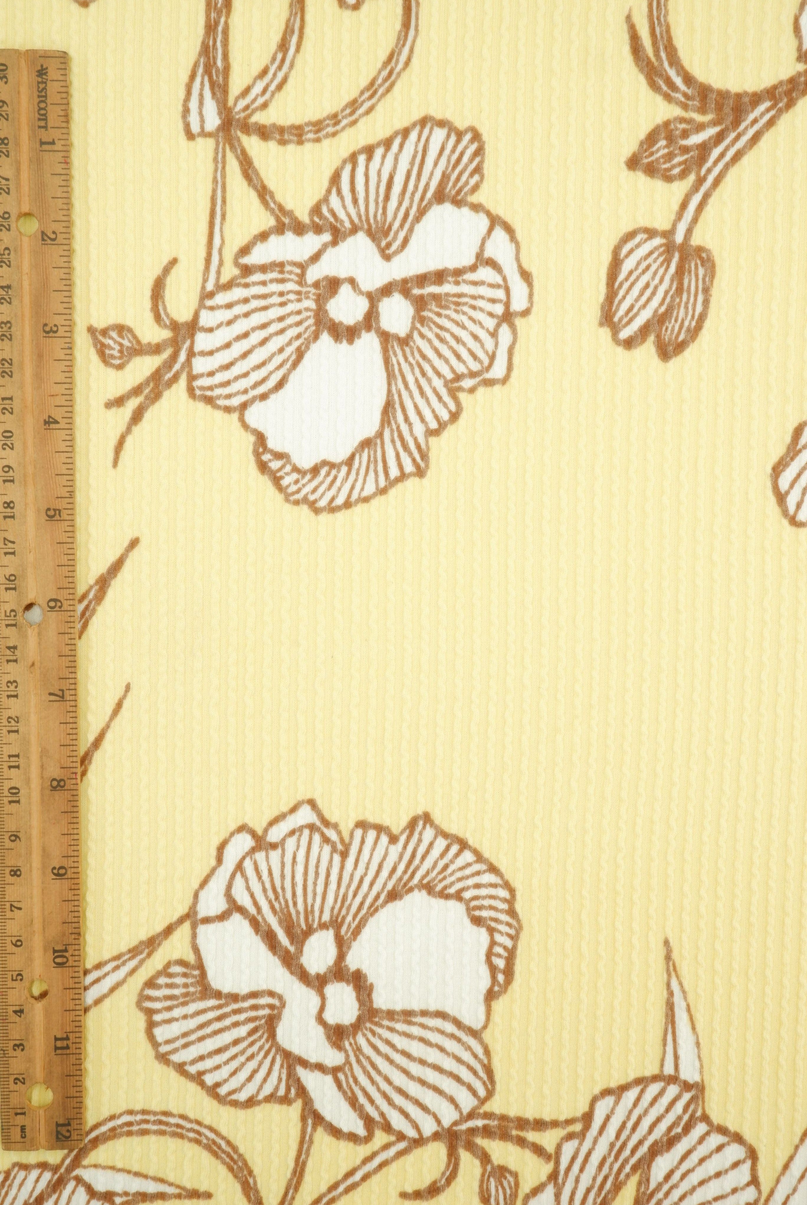 KNT4463-MS11628 YELLOW BUTTER KNIT