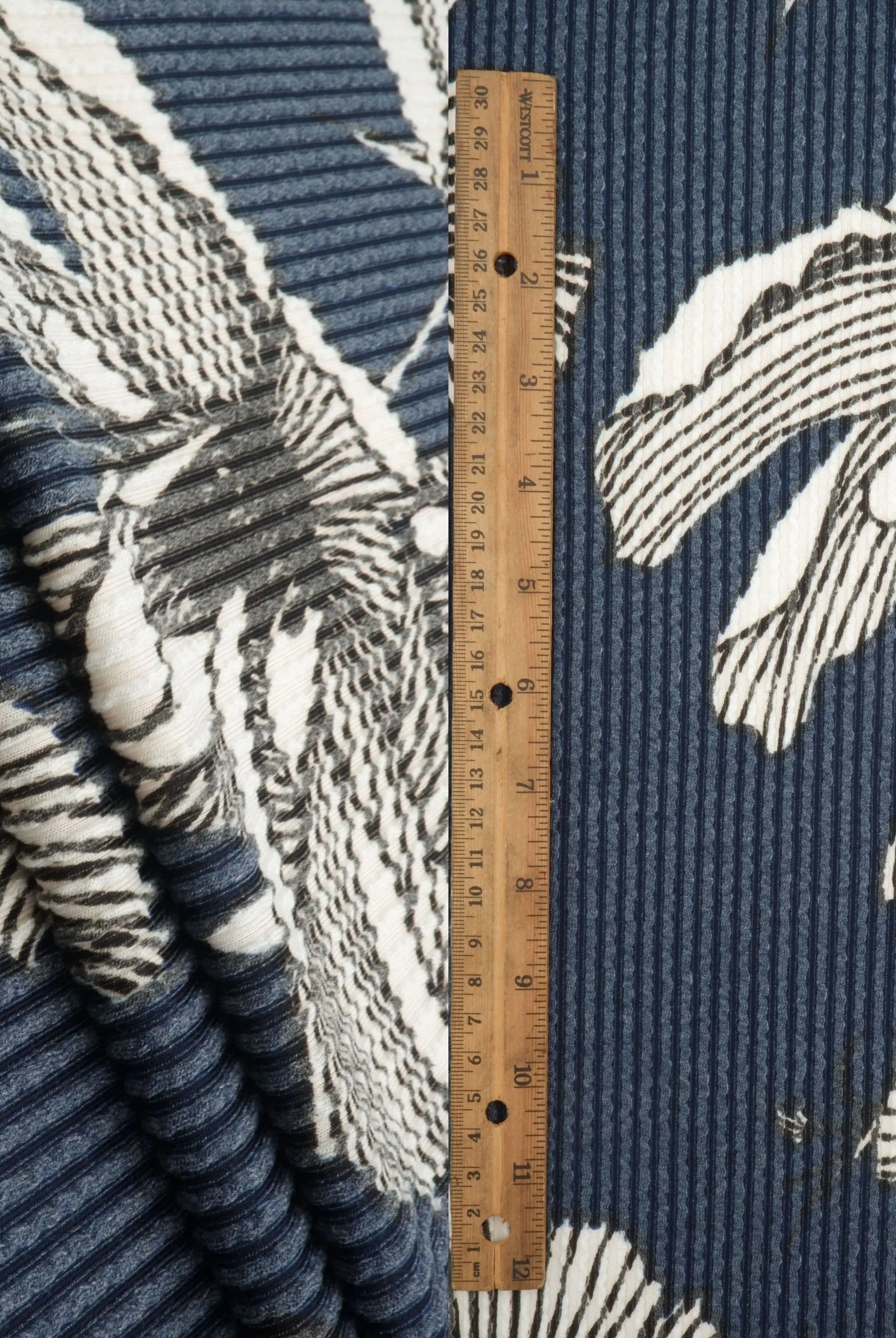 KNT4463-MS11628 NAVY KNIT