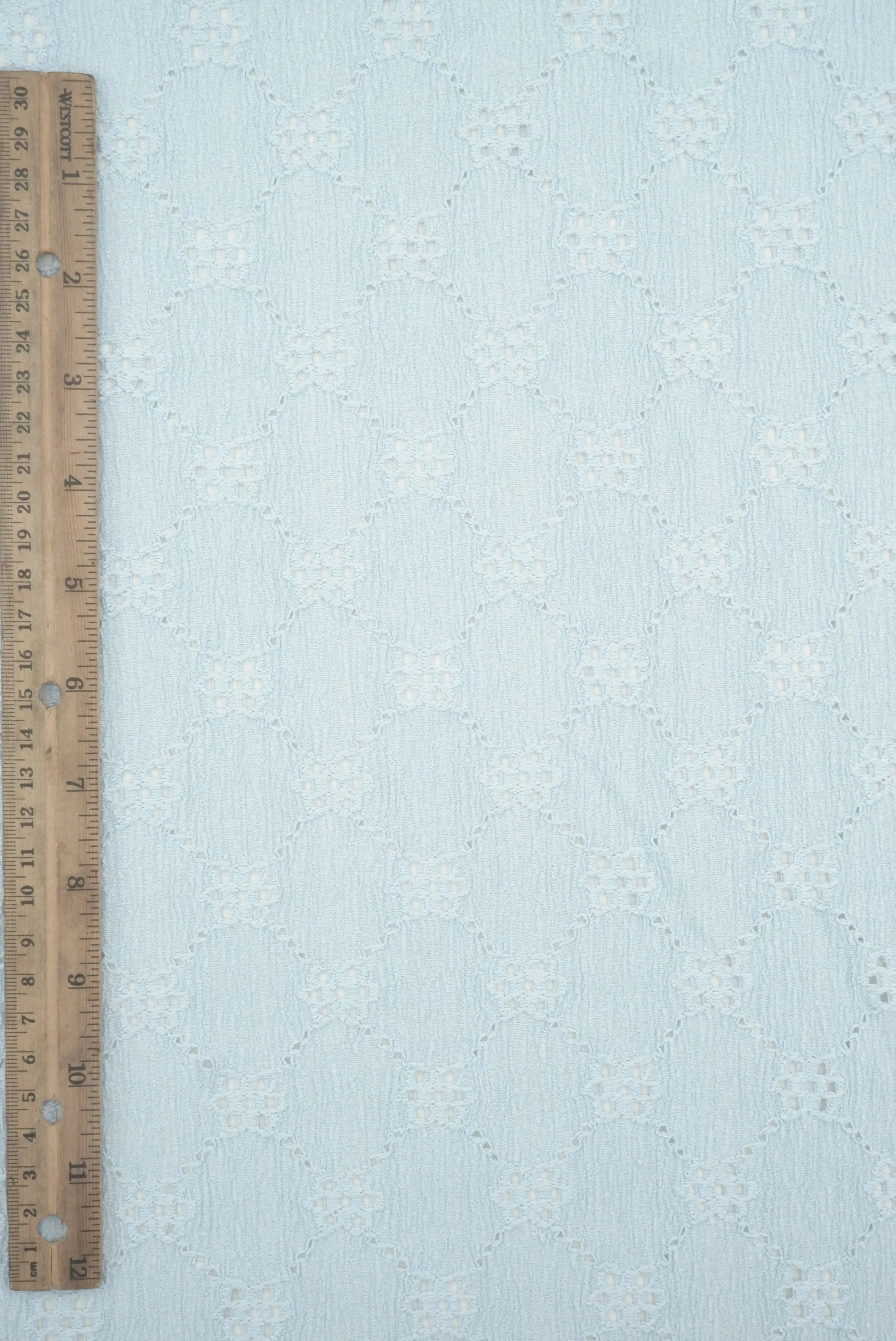 LACE4556 BLUE LT. BLOUSE BOTTOMS CAMI DRESS EYELET FLORAL GEO FLOWER LACE OUTERWEAR PANTS POLYESTER SKIRTS SOLID SPANDEX T-SHIRT TOPS TUNICS