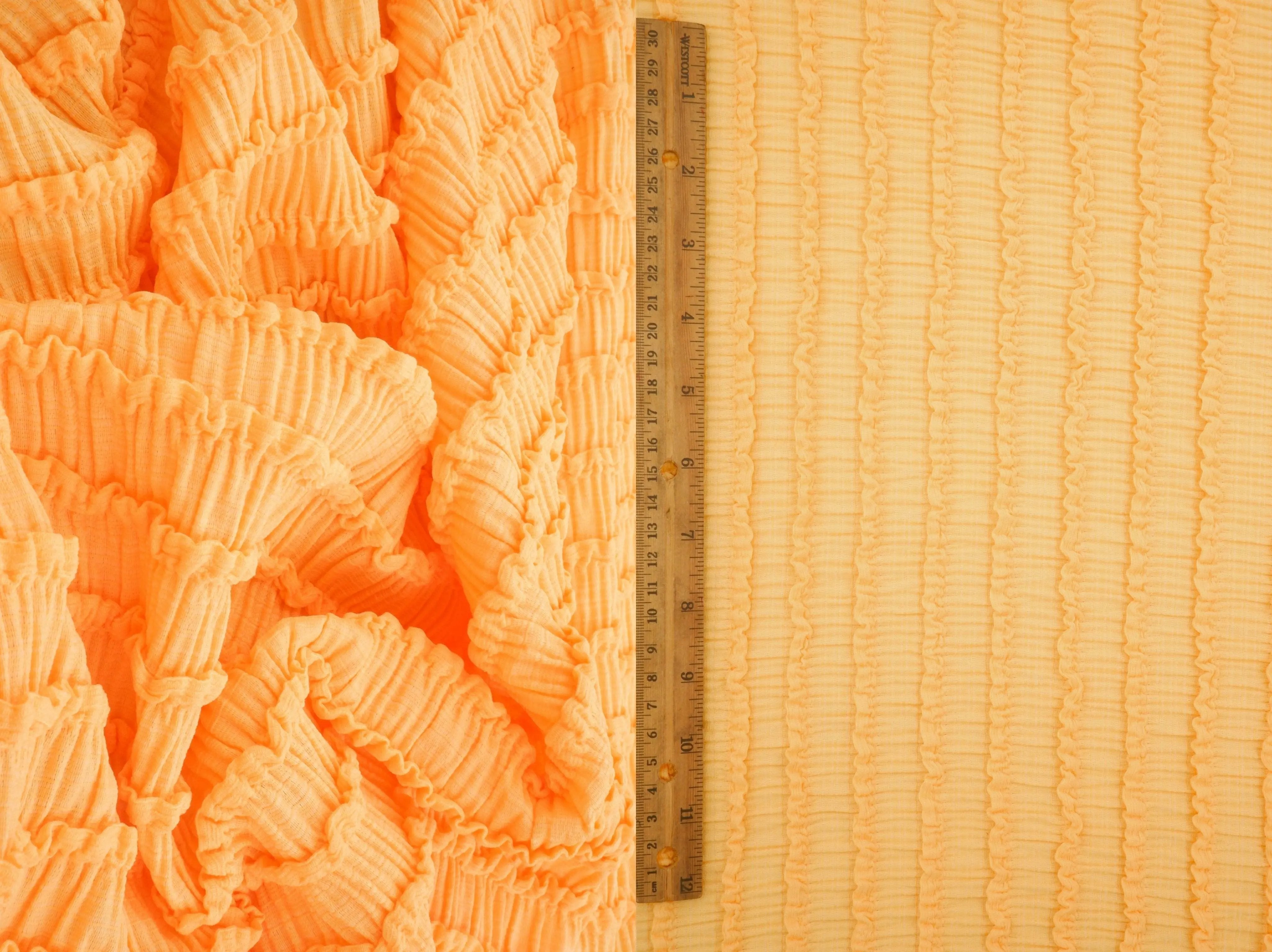 KNT4668 ORANGE KNIT