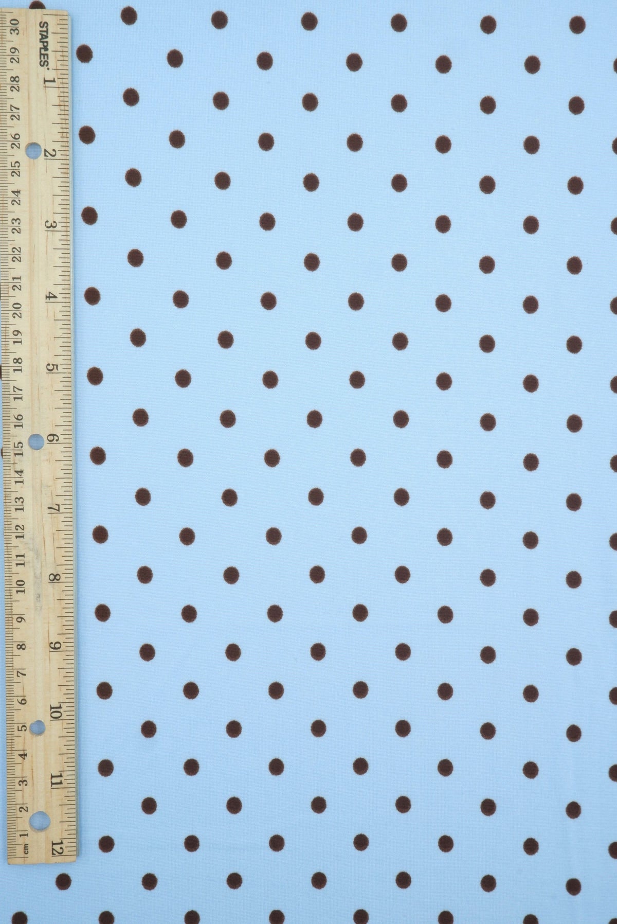 DTY Brushed Polka Dot Digital Print Knit KNT4520-MS11654 - Fabric Selection WS