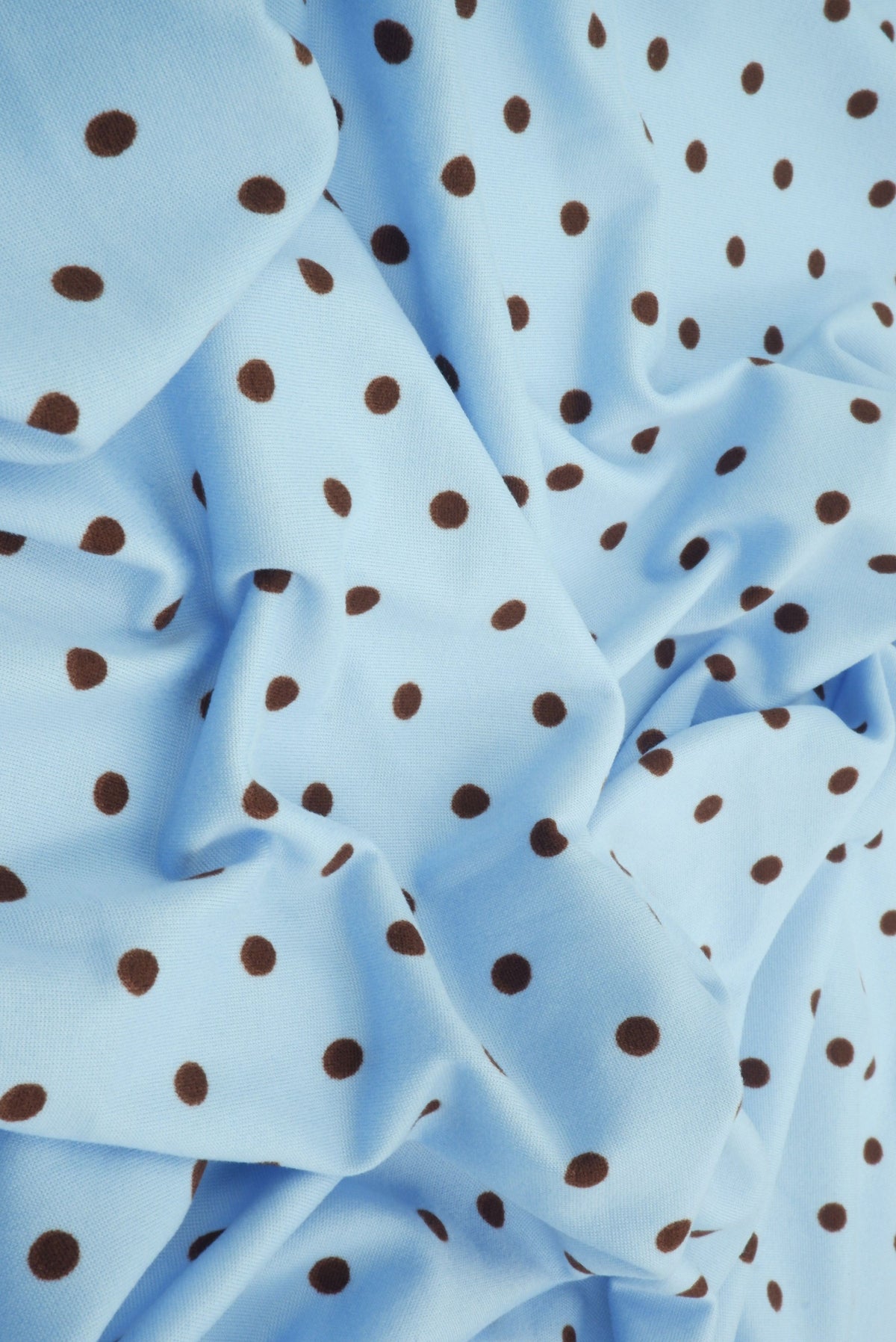 DTY Brushed Polka Dot Digital Print Knit KNT4520-MS11654 - Fabric Selection WS