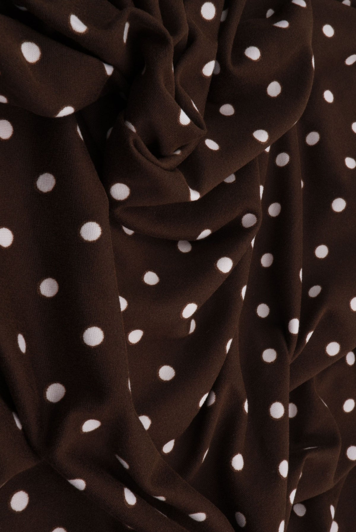 DTY Brushed Polka Dot Digital Print Knit KNT4520-MS11654 - Fabric Selection WS
