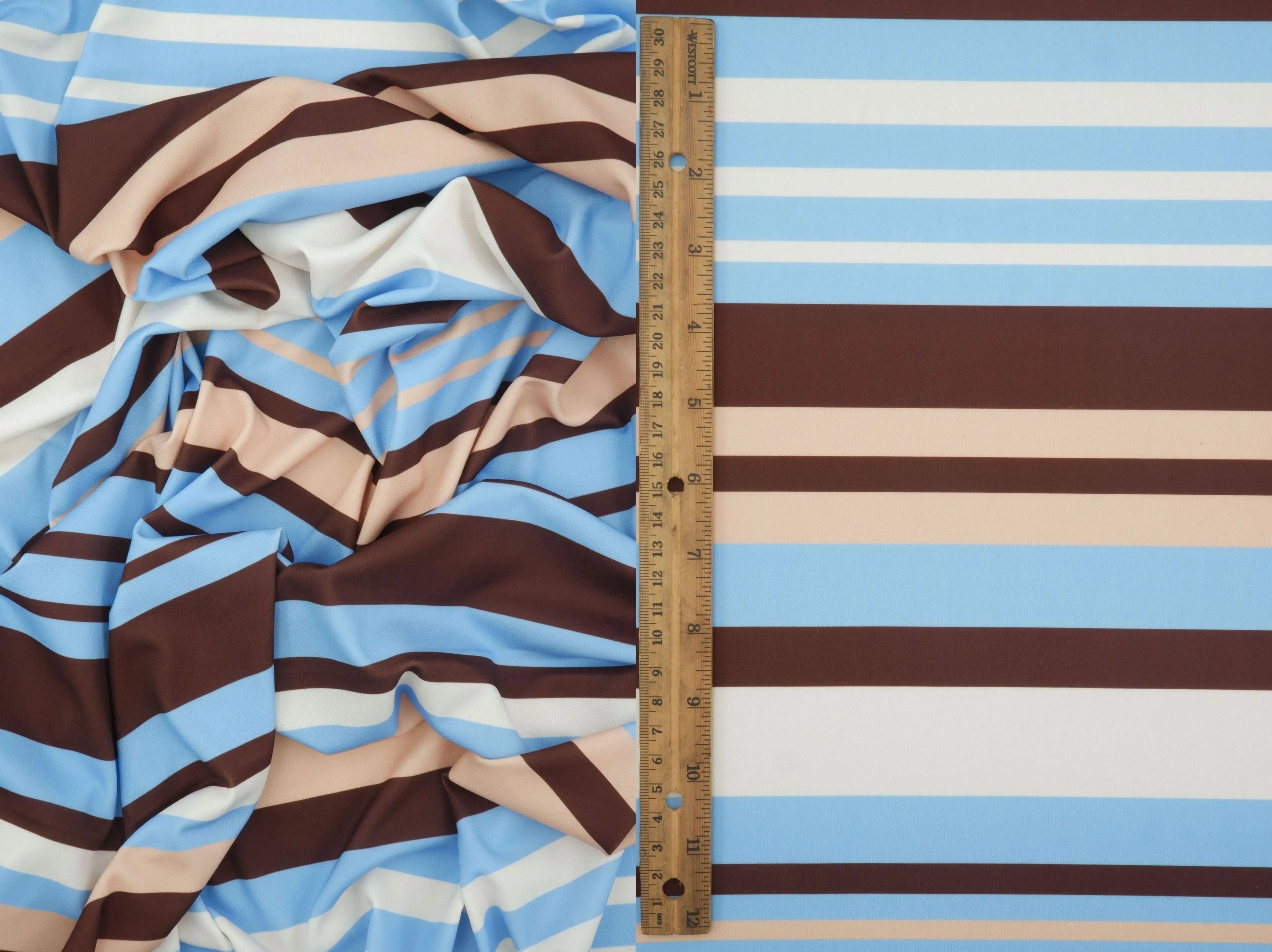 ITY-MS11669 BLUE/BROWN KNIT