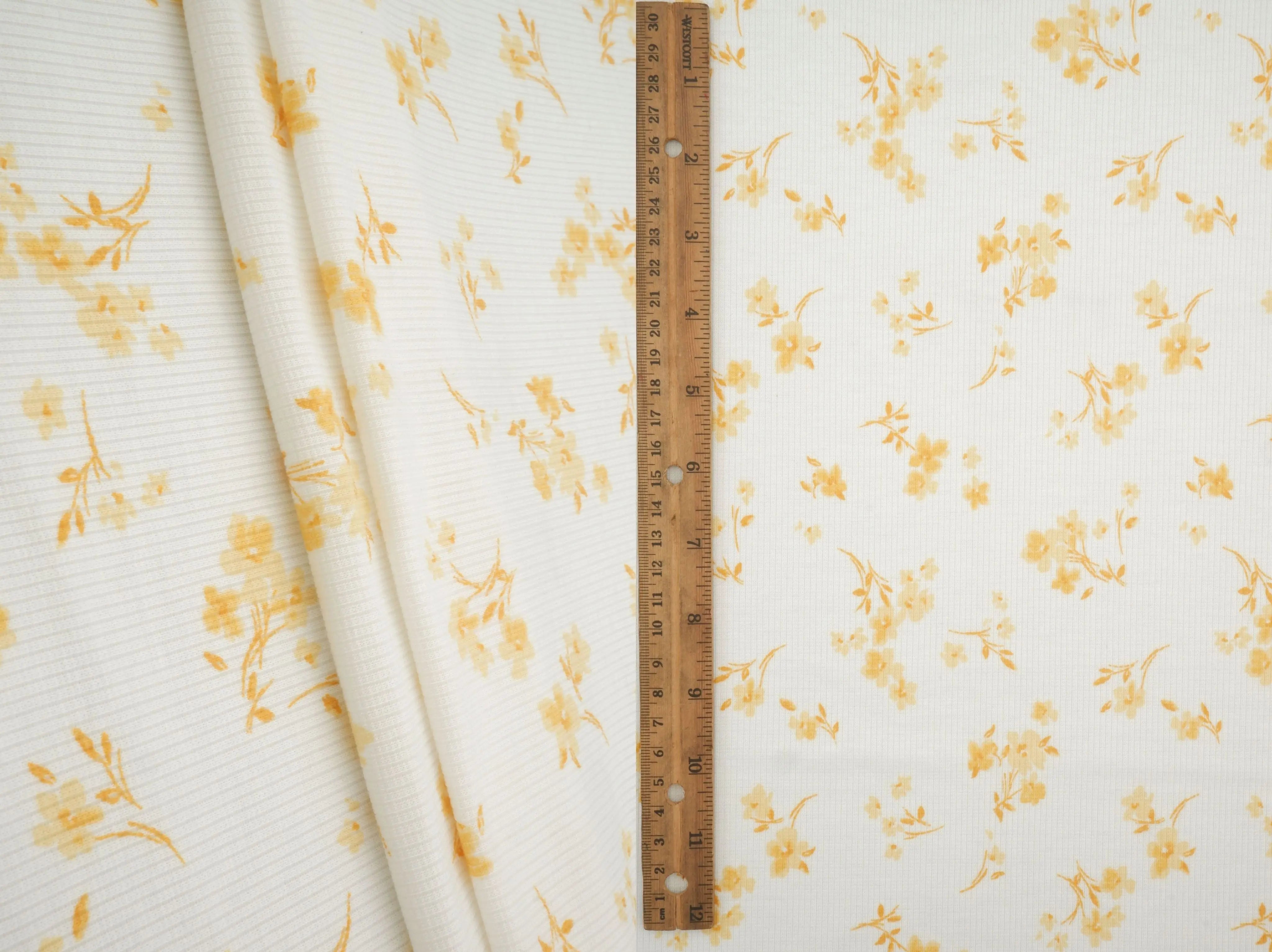 KNT4645-MS01216 YELLOW KNIT