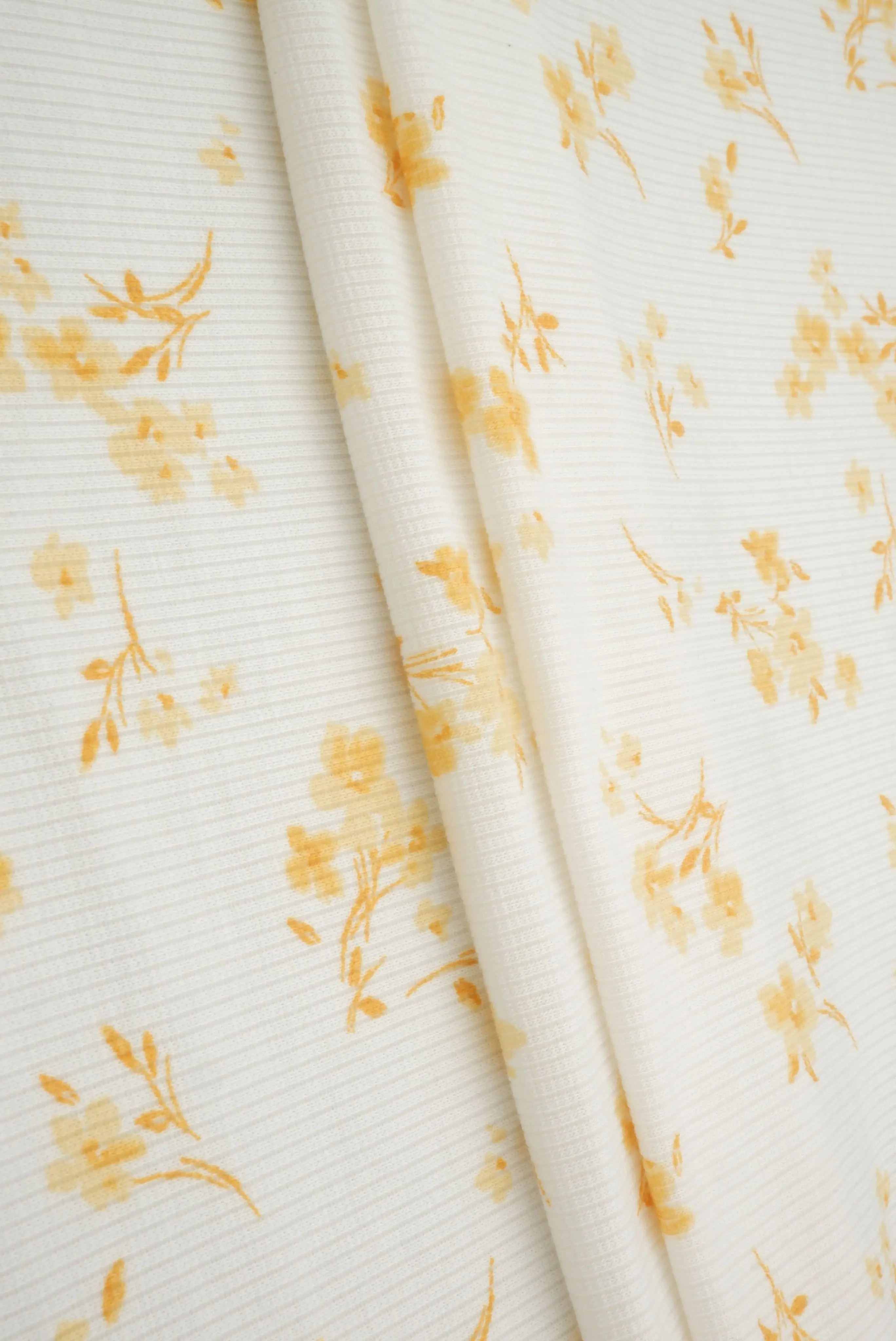 KNT4645-MS01216 YELLOW KNIT