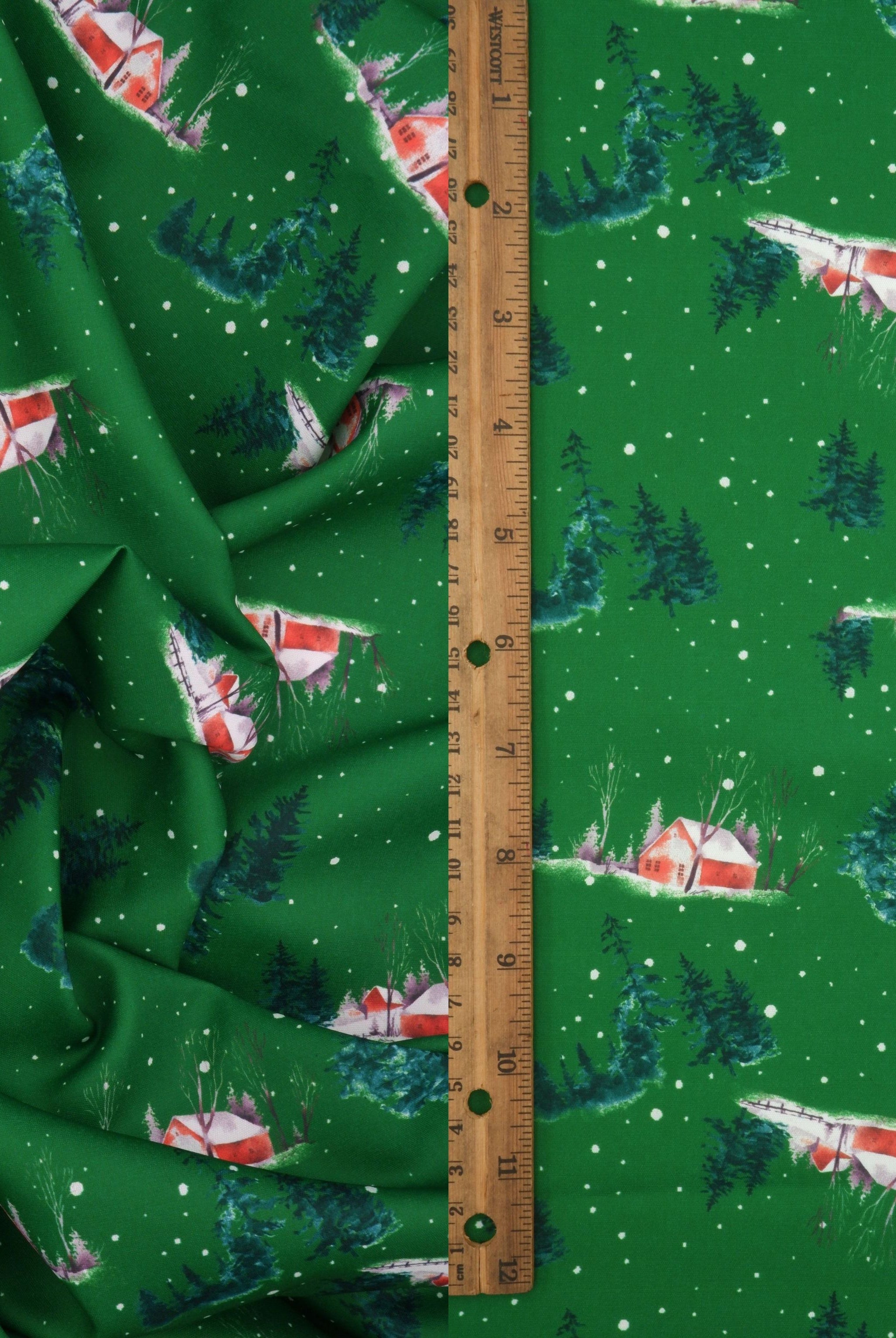 DPOP7704-M11735 GREEN BOTTOMS DIGITAL PRINT LOUNGEWEAR PANTS T-SHIRT TOPS WOVEN