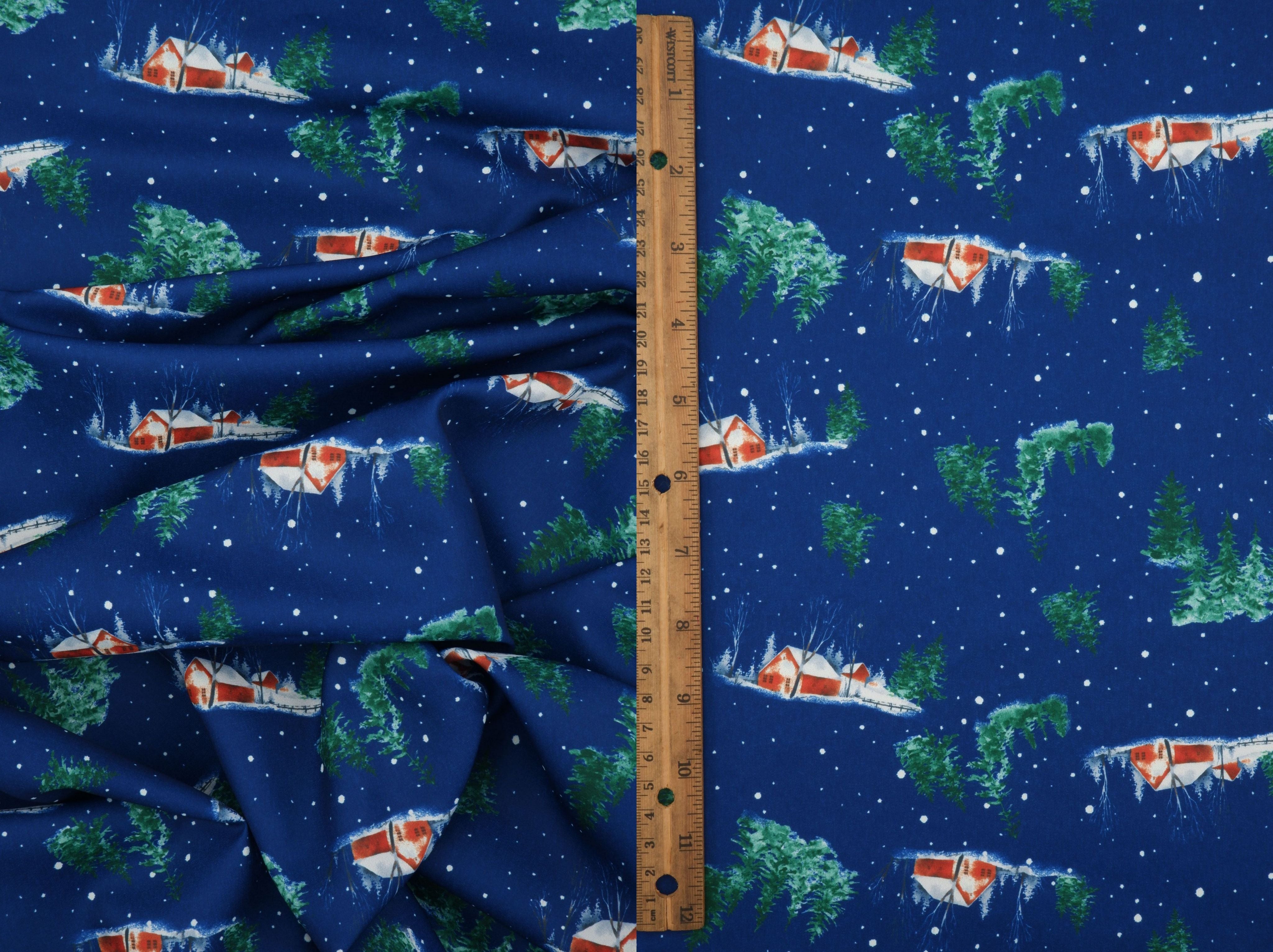 DPOP7704-M11735 NAVY BOTTOMS DIGITAL PRINT LOUNGEWEAR PANTS T-SHIRT TOPS WOVEN