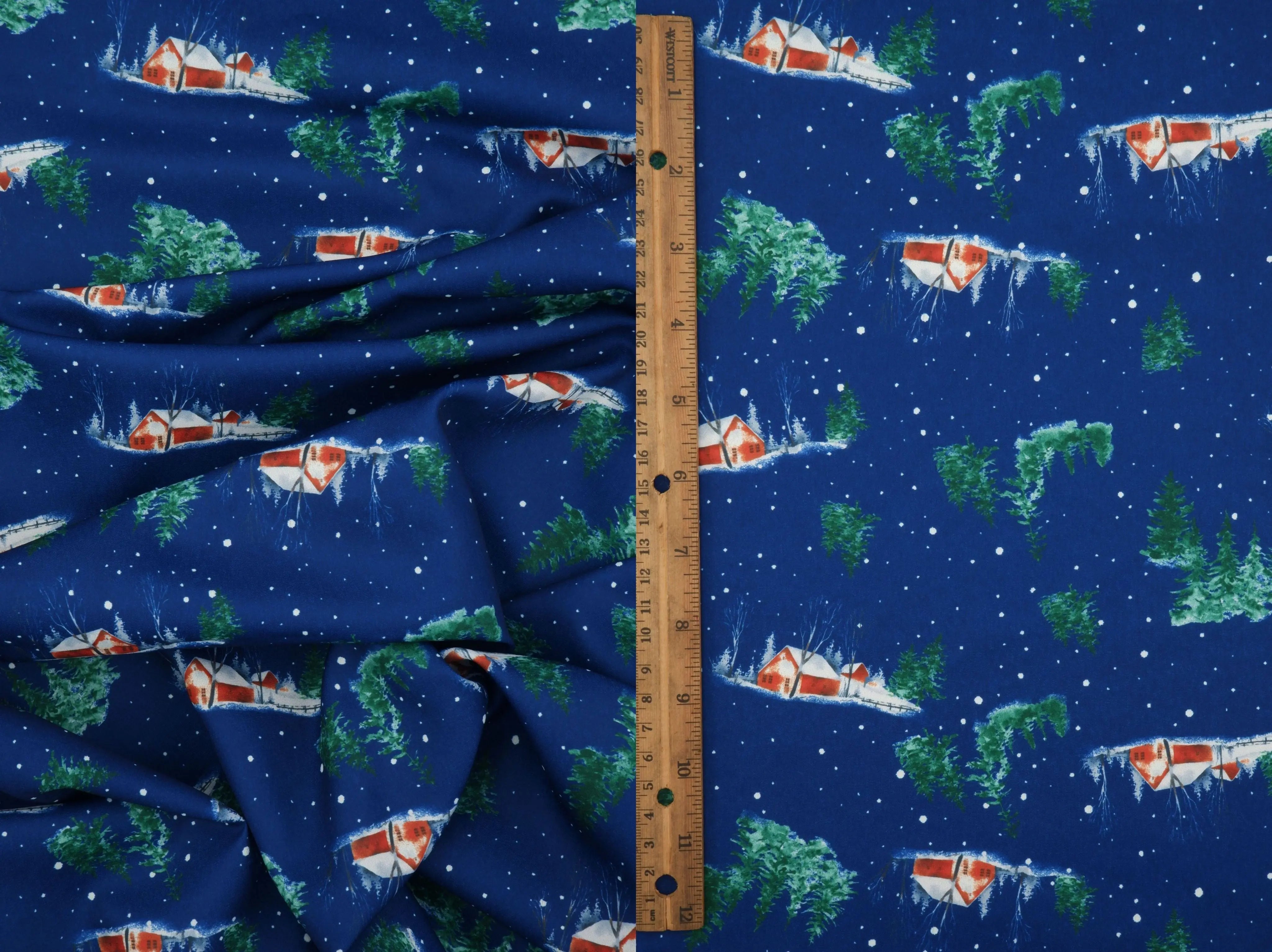 DPOP7704-M11735 NAVY BOTTOMS DIGITAL PRINT LOUNGEWEAR PANTS T-SHIRT TOPS WOVEN