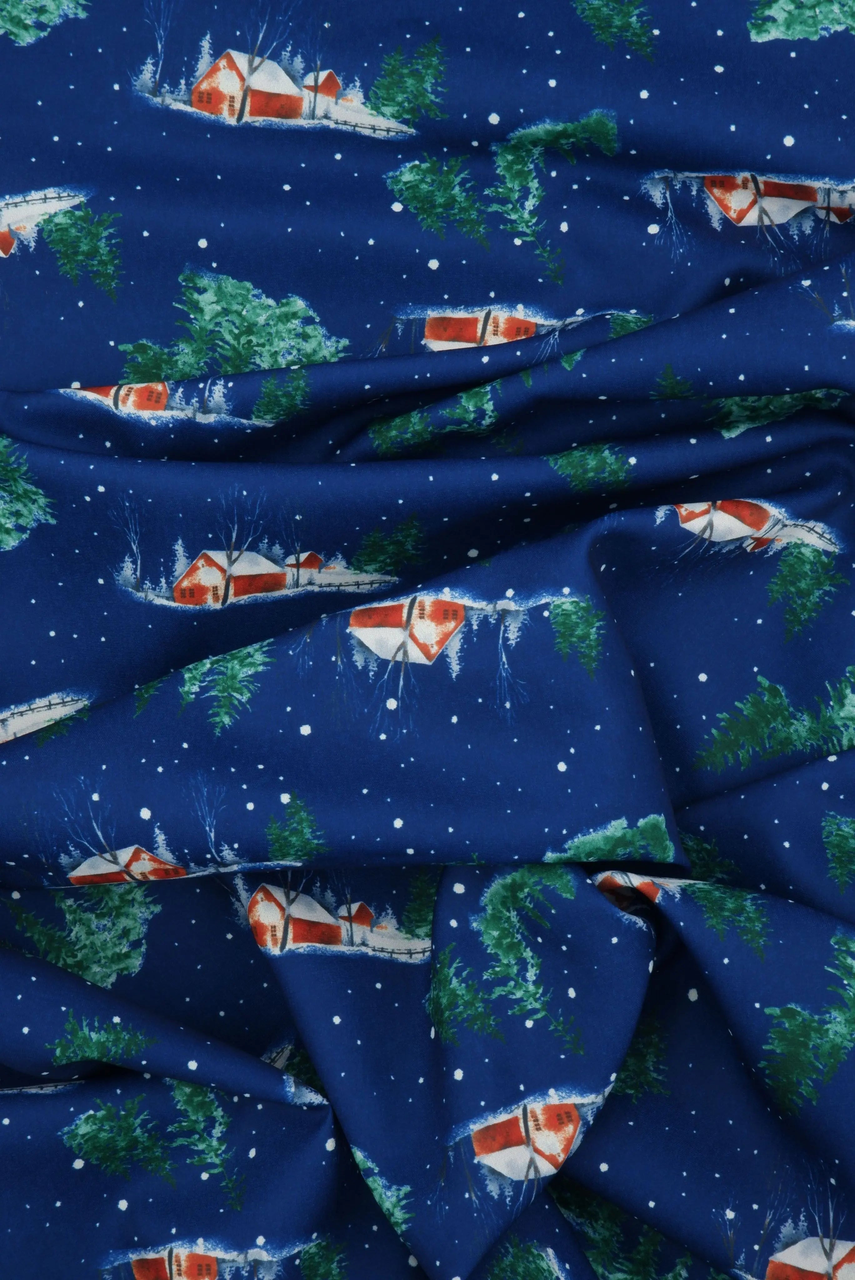 DPOP7704-M11735 NAVY BOTTOMS DIGITAL PRINT LOUNGEWEAR PANTS T-SHIRT TOPS WOVEN