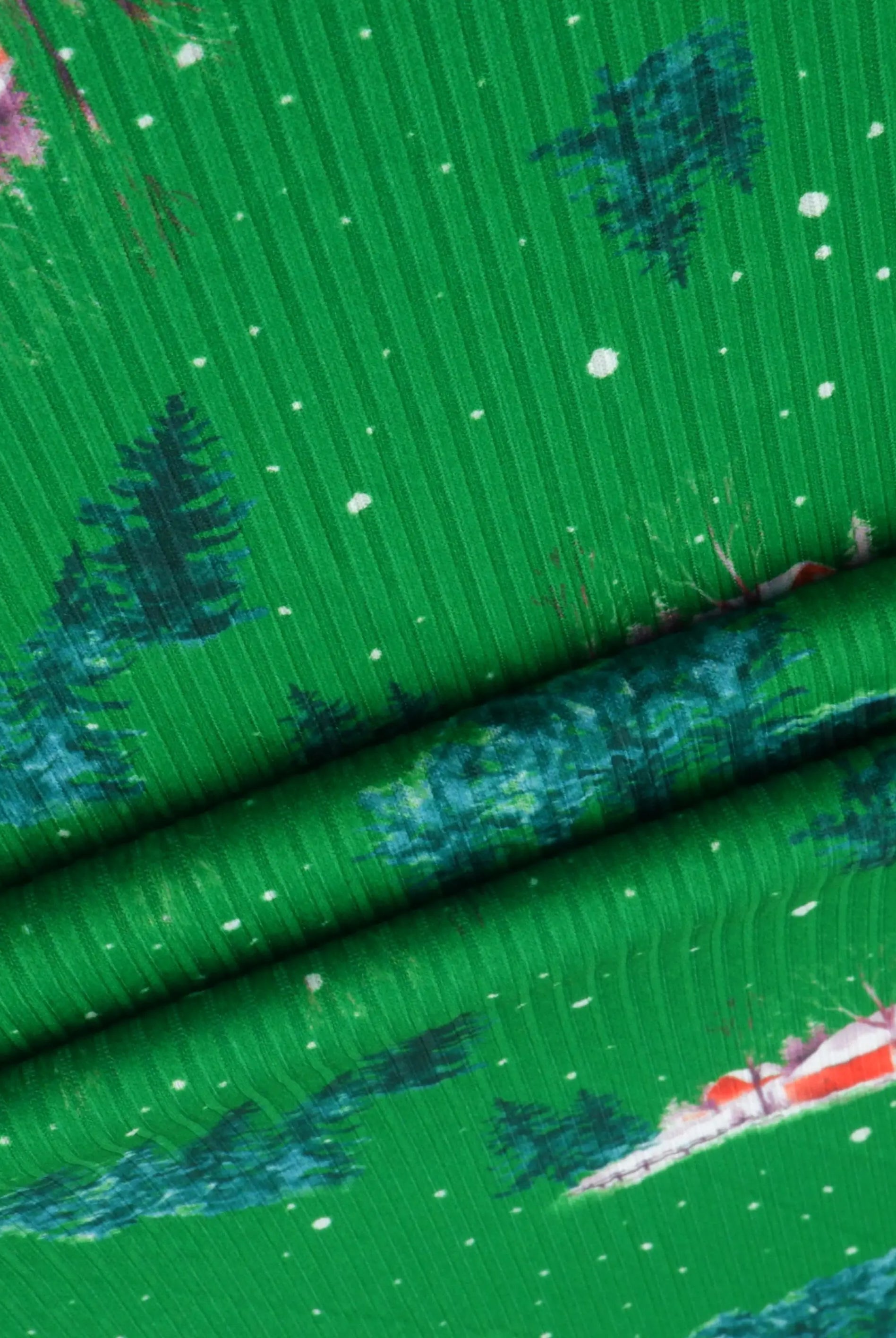 DKNT4151-M11735 GREEN KNIT