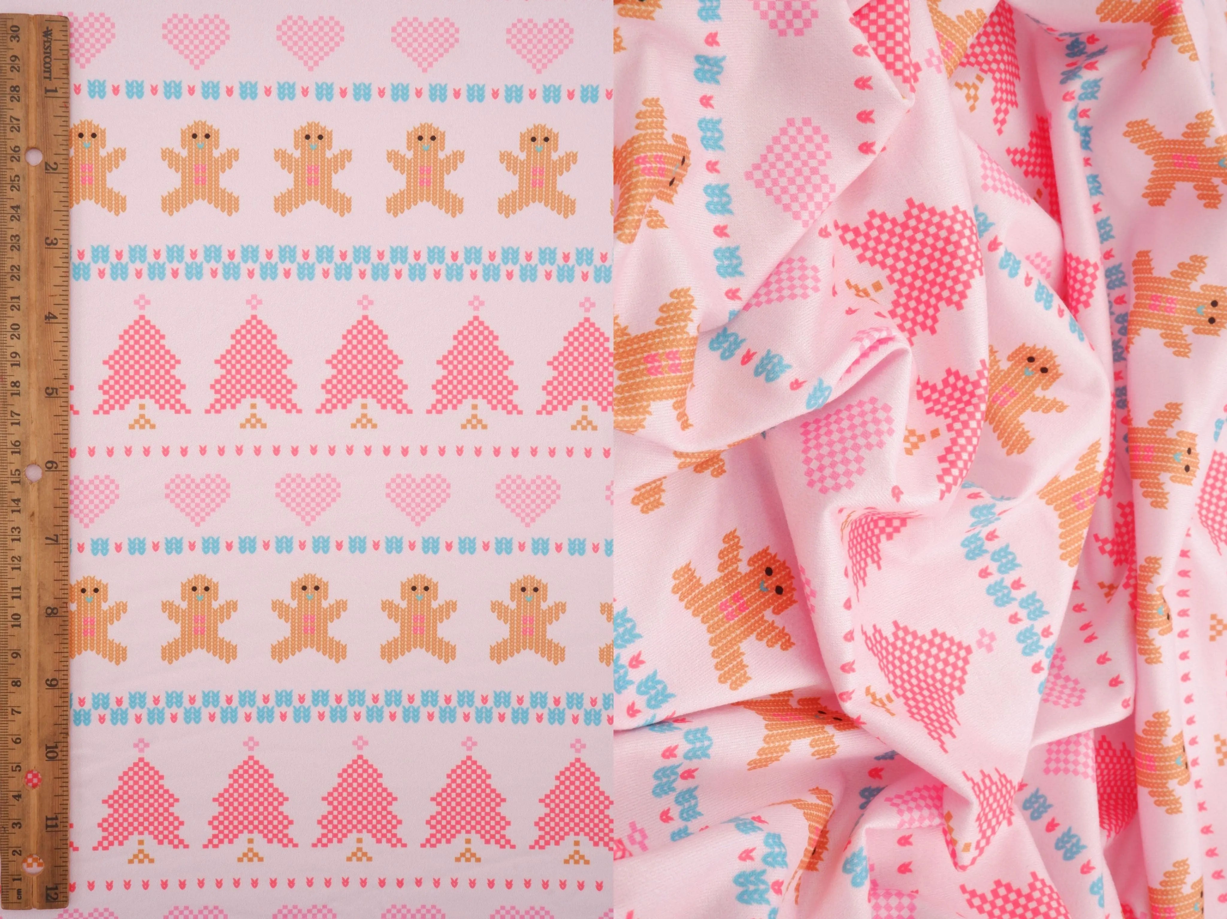 DKNT4520-M11737 PINK KNIT