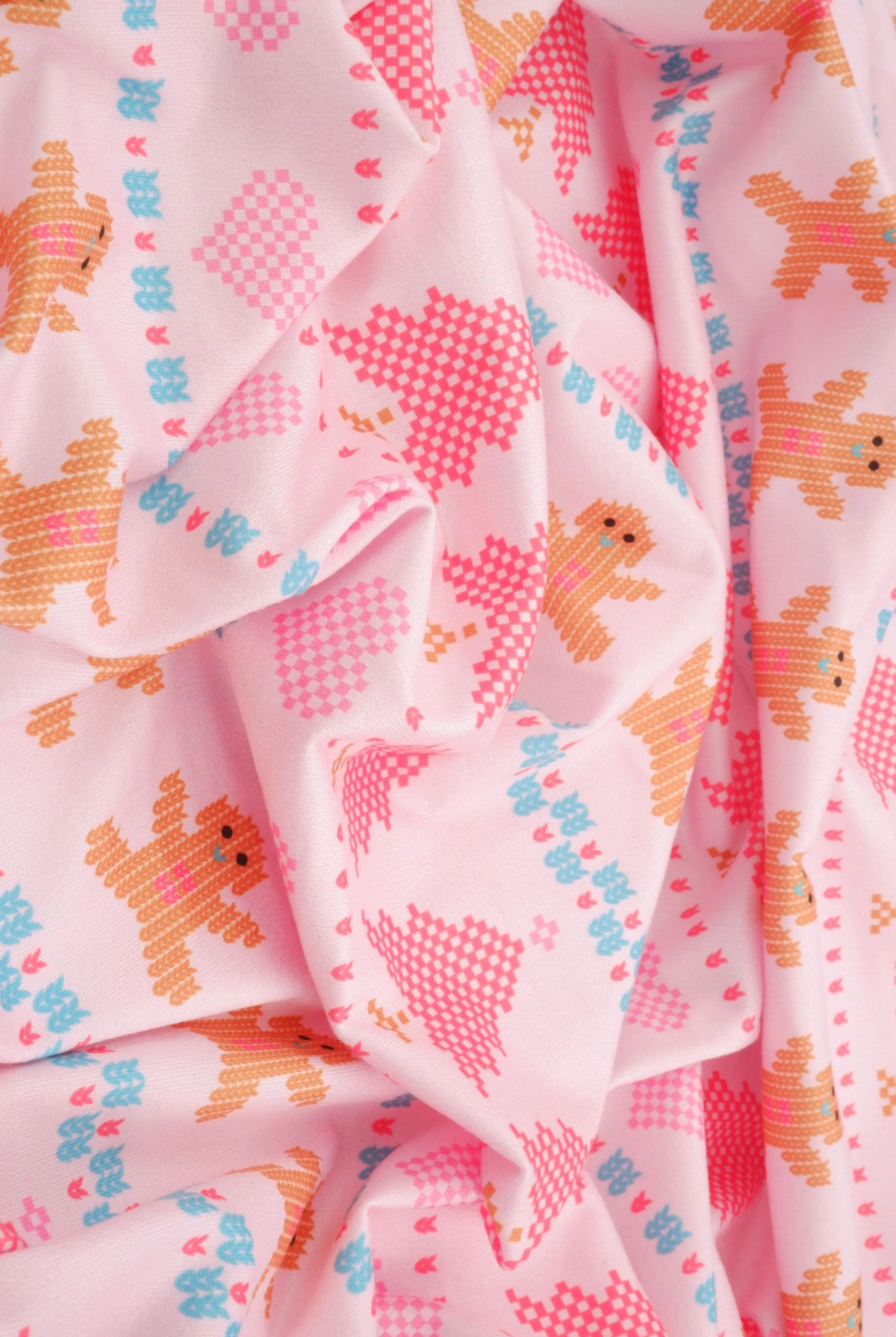 DKNT4520-M11737 PINK KNIT