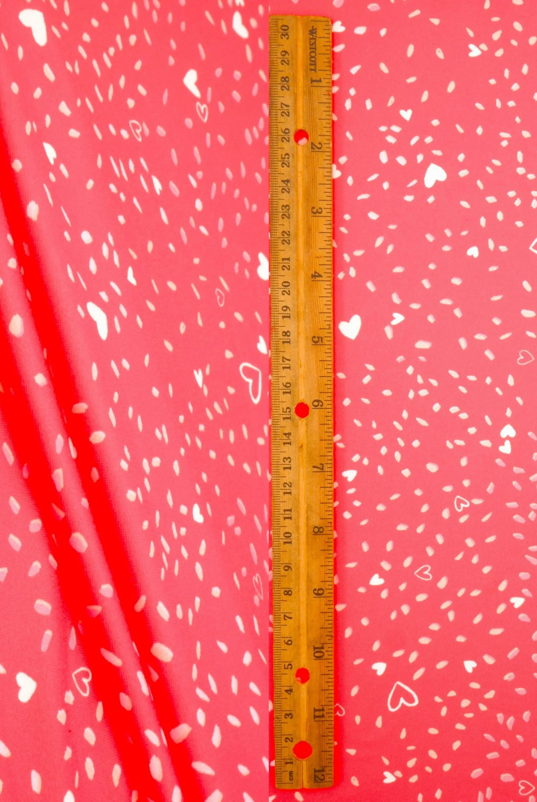 DKNT4520-M11758 RED ACTIVEWEAR BIKER SHORTS BLOUSE BODYSUIT BOTTOMS CAMI DIGITAL PRINT DRESS DTY BRUSHED HEART IVORY KNIT PANTS PEACH POLYESTER RED SKIRTS SPANDEX T-SHIRT TOPS