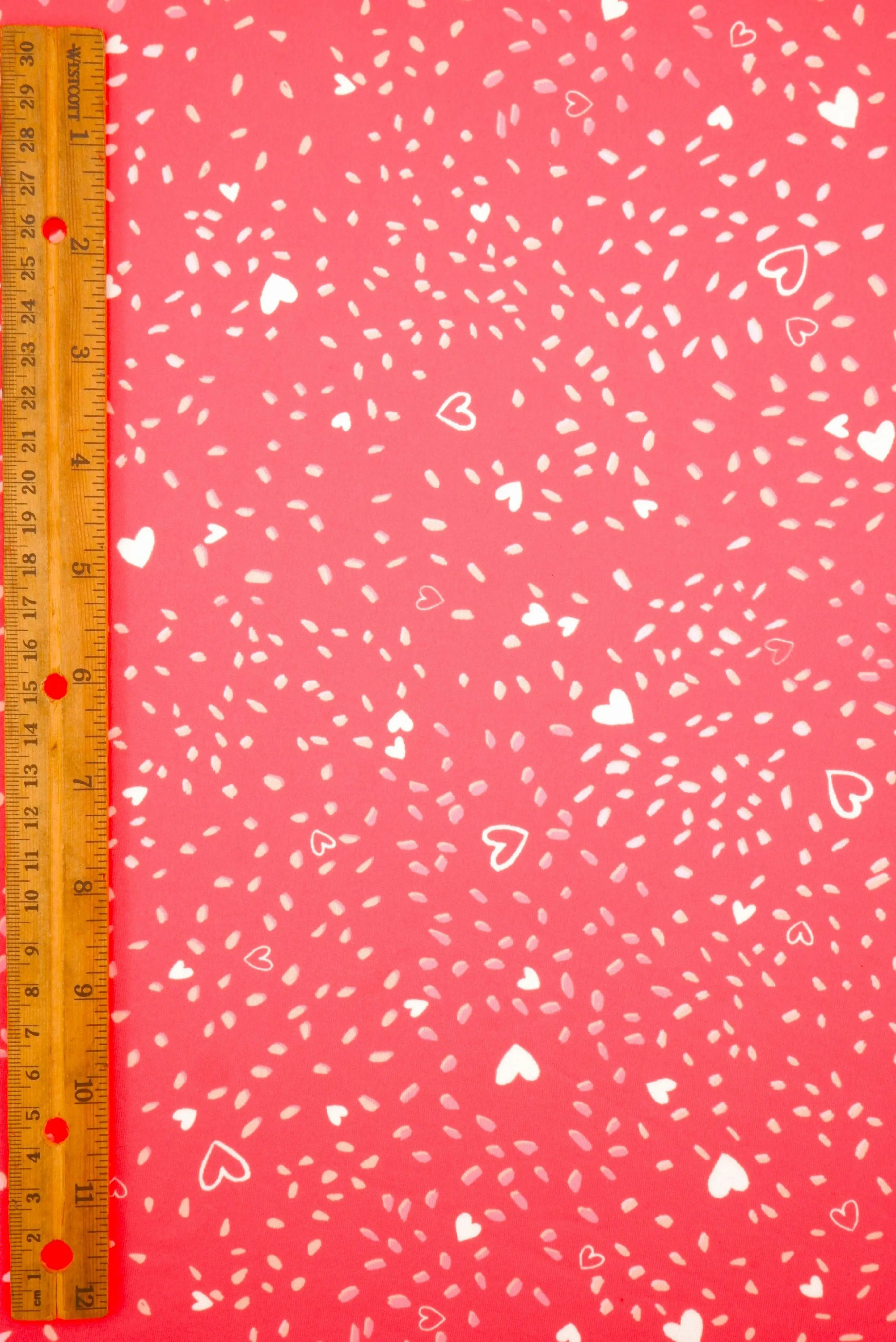 DKNT4520-M11758 RED ACTIVEWEAR BIKER SHORTS BLOUSE BODYSUIT BOTTOMS CAMI DIGITAL PRINT DRESS DTY BRUSHED HEART IVORY KNIT PANTS PEACH POLYESTER RED SKIRTS SPANDEX T-SHIRT TOPS