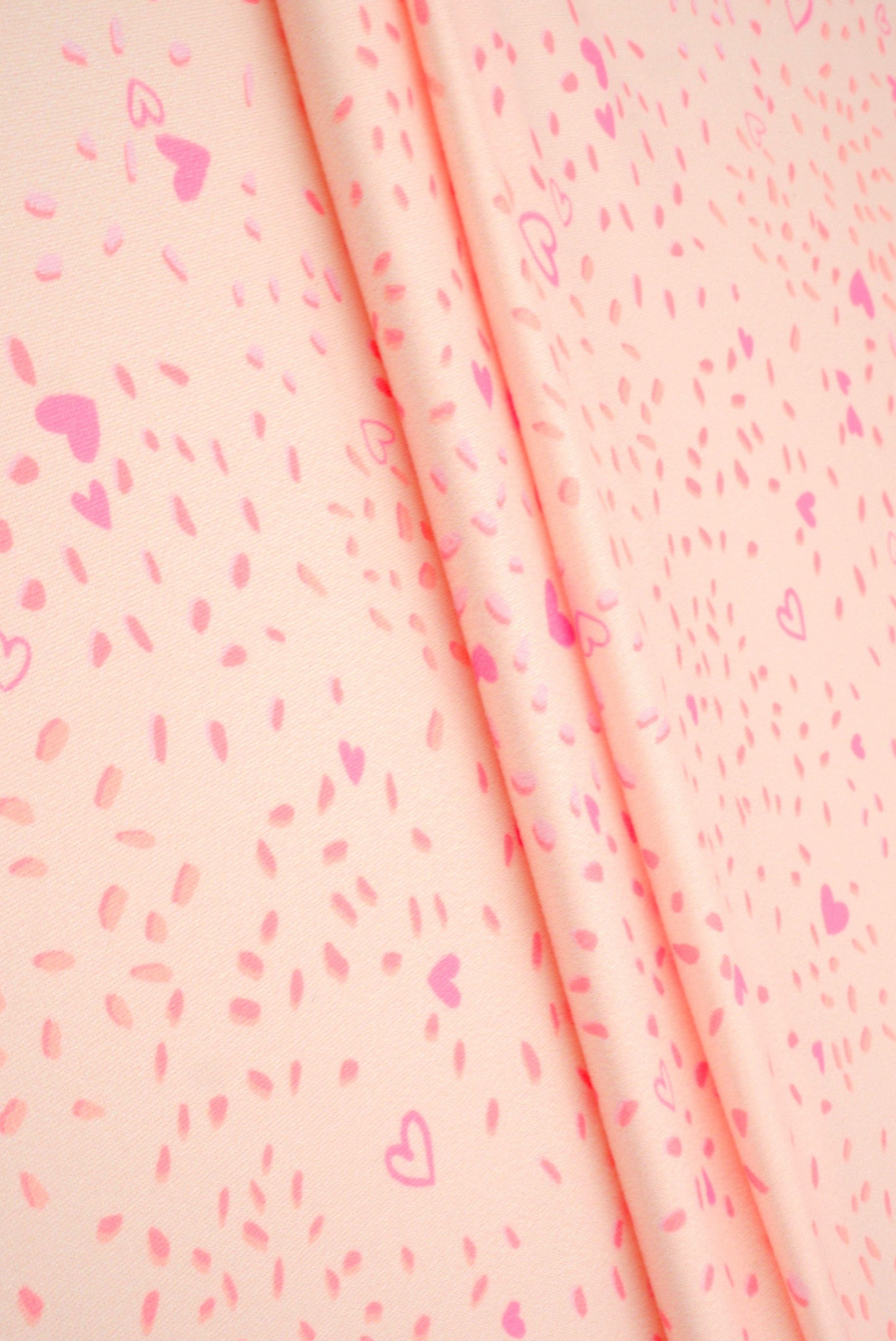 DKNT4520-M11758 PEACH ACTIVEWEAR BIKER SHORTS BLOUSE BODYSUIT BOTTOMS CAMI DIGITAL PRINT DRESS DTY BRUSHED HEART IVORY KNIT PANTS PEACH POLYESTER RED SKIRTS SPANDEX T-SHIRT TOPS